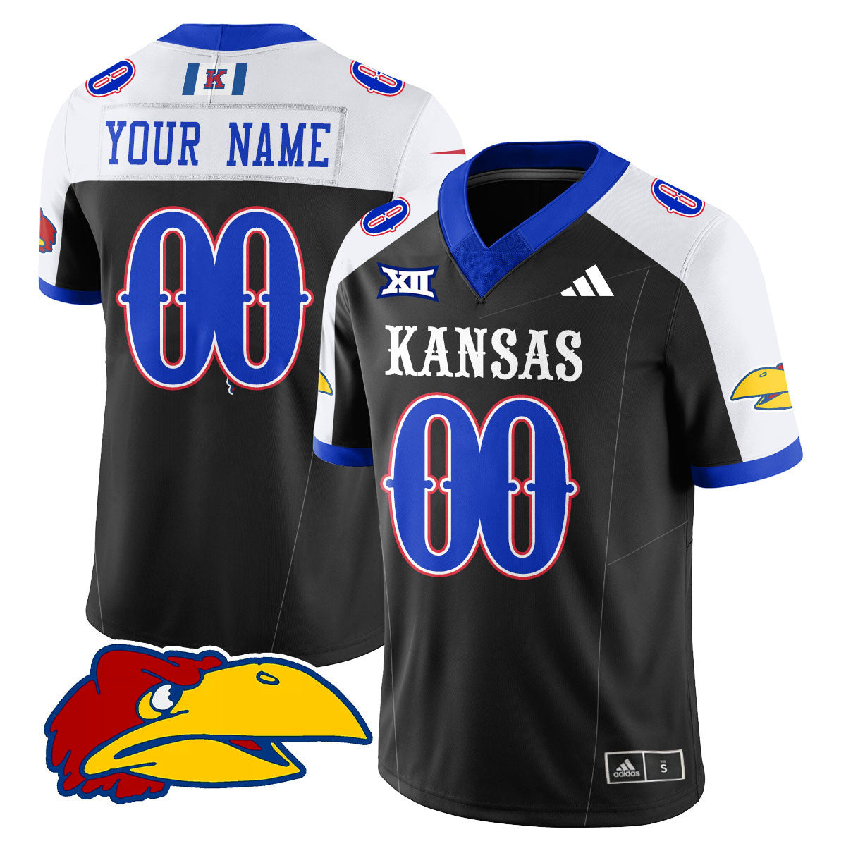 Women's Kansas Jayhawks Football 2025 Limited Jersey - All Stitched