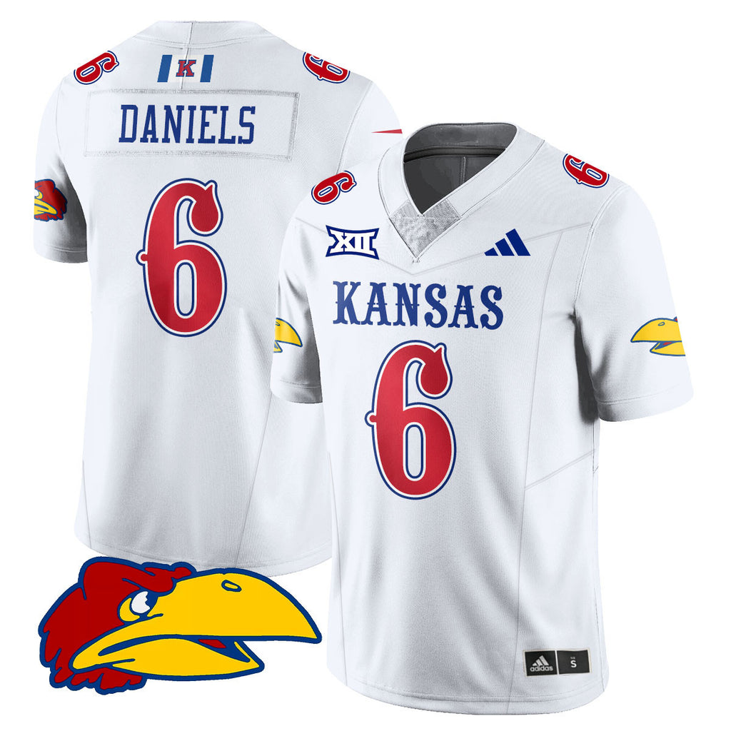 Women's Kansas Jayhawks Football 2025 Limited Jersey - All Stitched