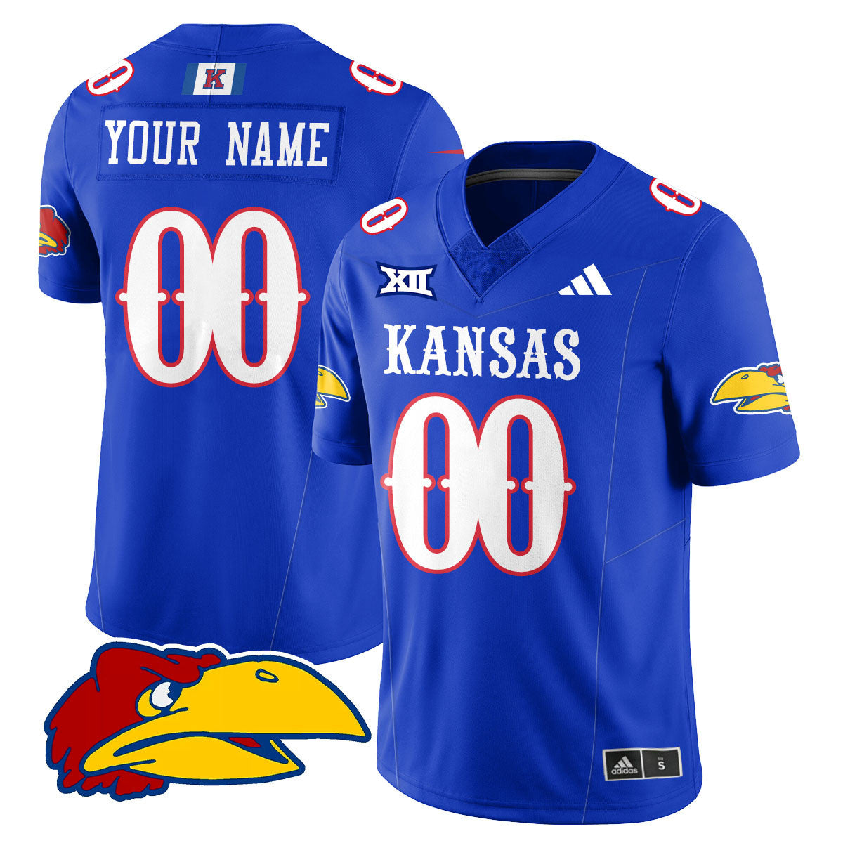 Women's Kansas Jayhawks Football 2025 Limited Jersey - All Stitched