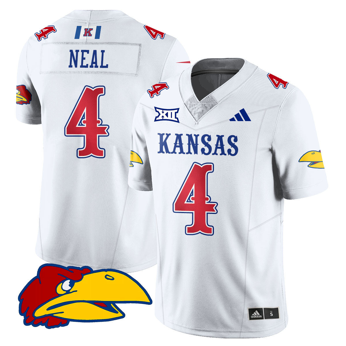 Women's Kansas Jayhawks Football 2025 Limited Jersey - All Stitched