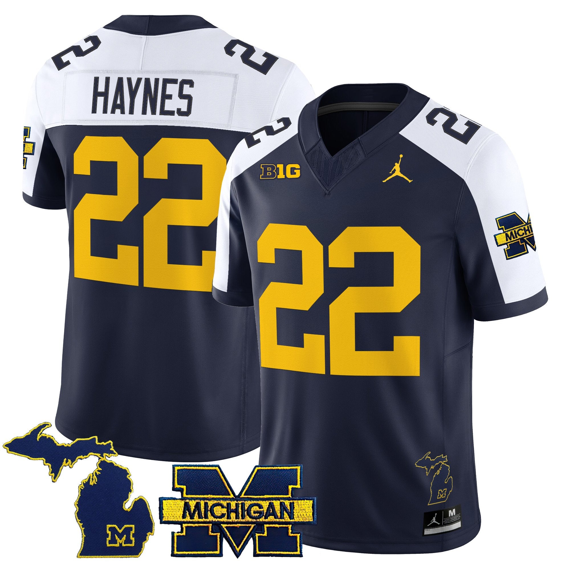 Women's Michigan Wolverines 2025 Vapor Limited Jersey - All Stitched