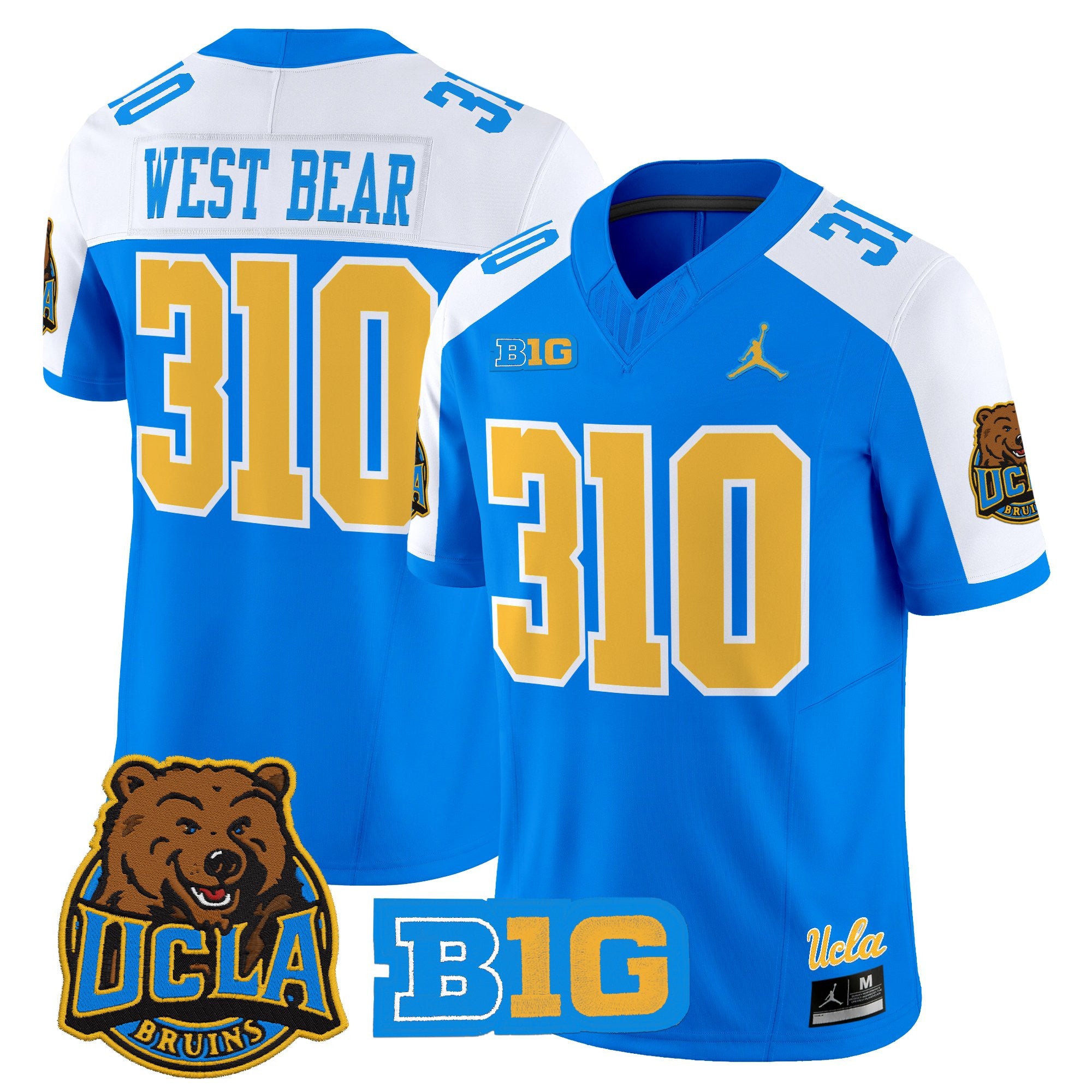Women's UCLA Bruins 2025 Vapor Limited Jersey - All Stitched