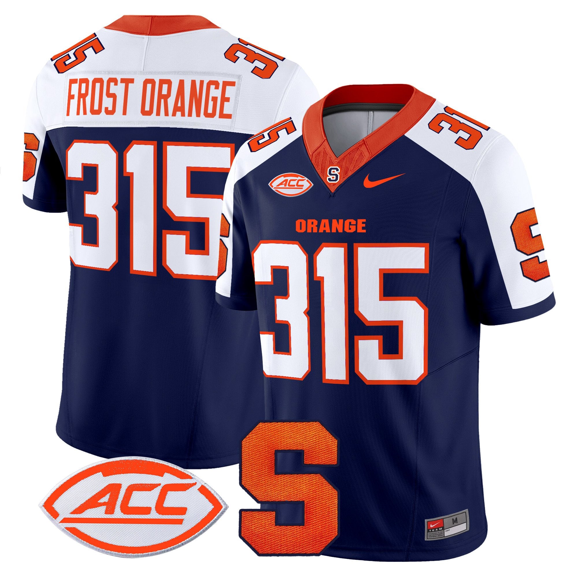 Women's Syracuse Orange 2025 Vapor Limited Jersey - All stitched