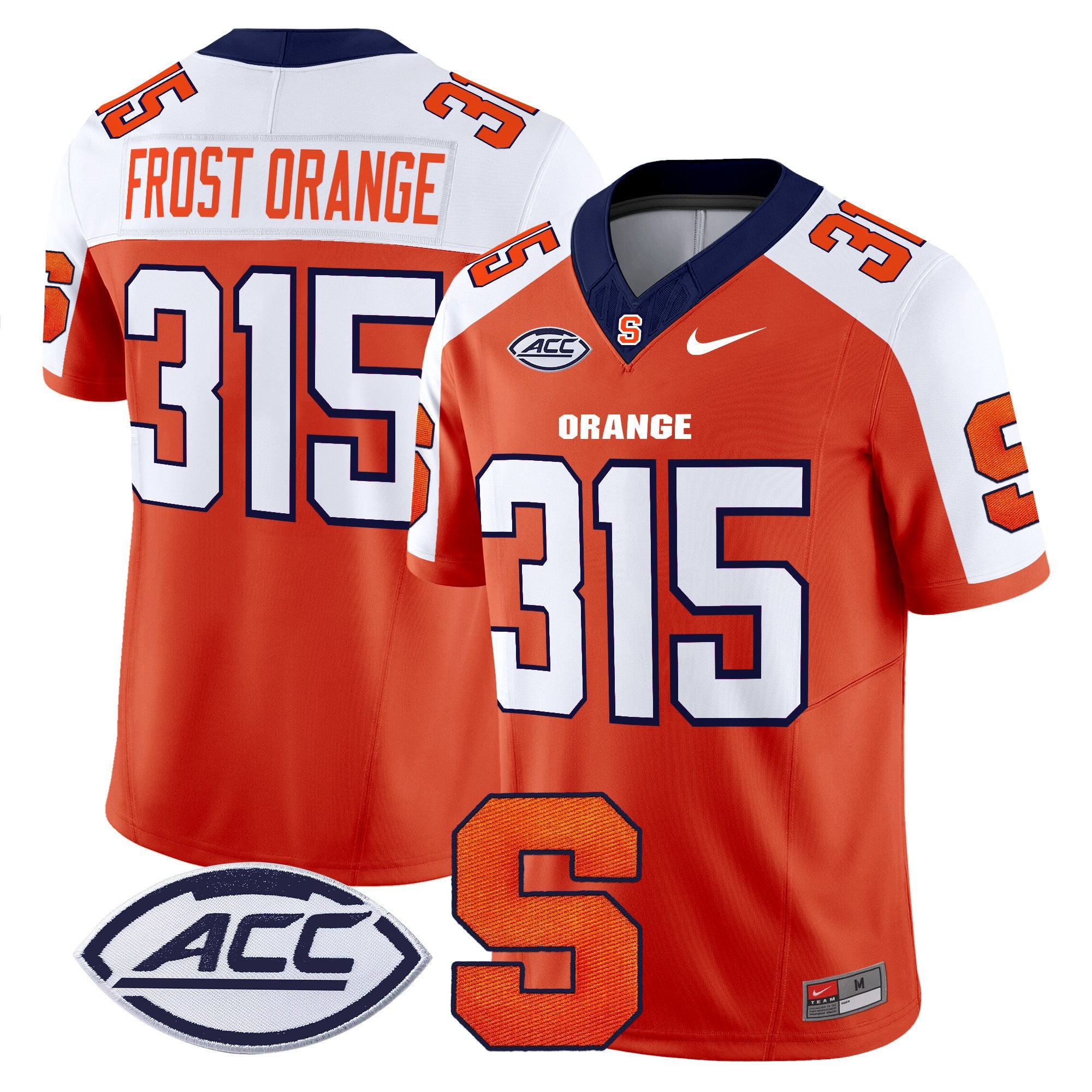 Women's Syracuse Orange 2025 Vapor Limited Jersey - All stitched