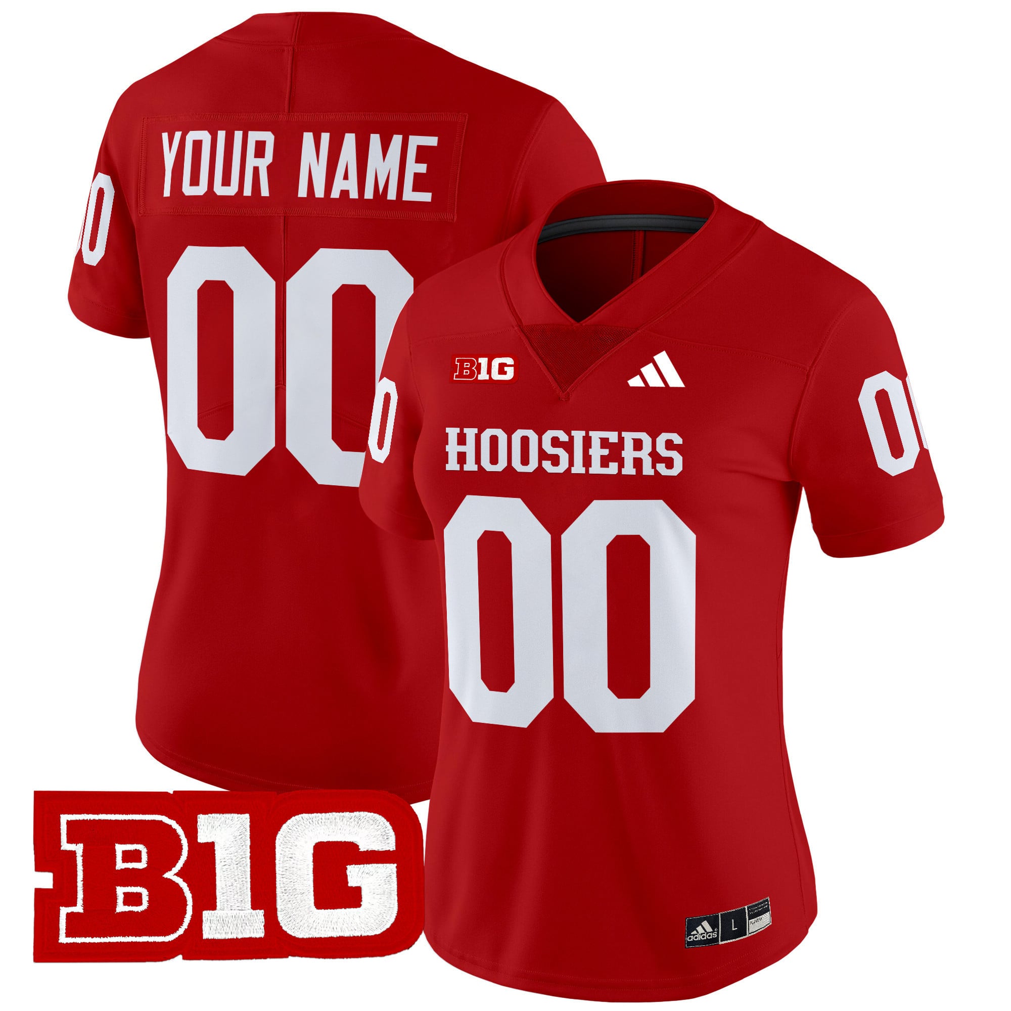 Indiana Hoosiers 2025 Vapor Limited Custom Jersey - All Stitched