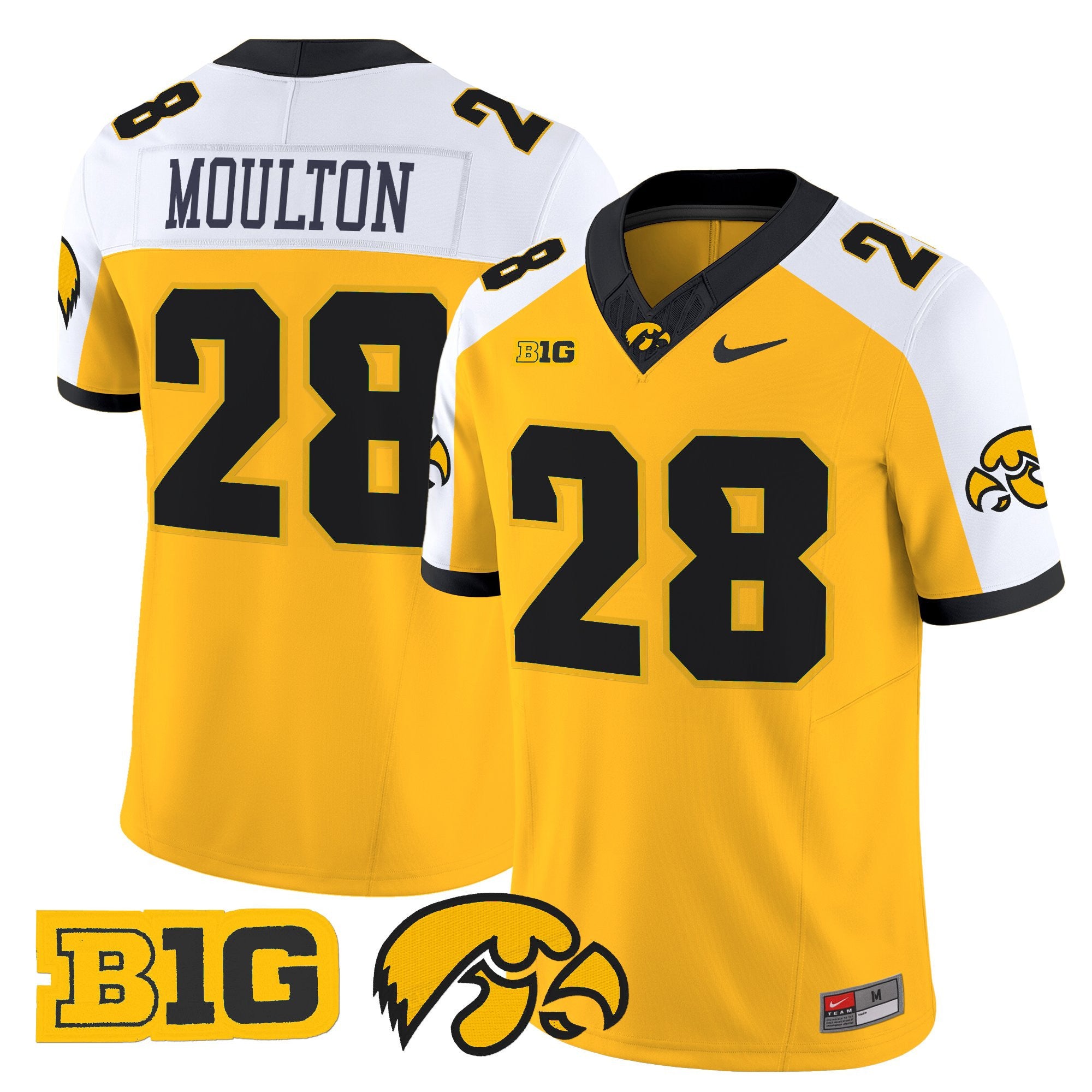 Women's Iowa Hawkeyes 2025 Vapor Limited Jersey - All Stitched