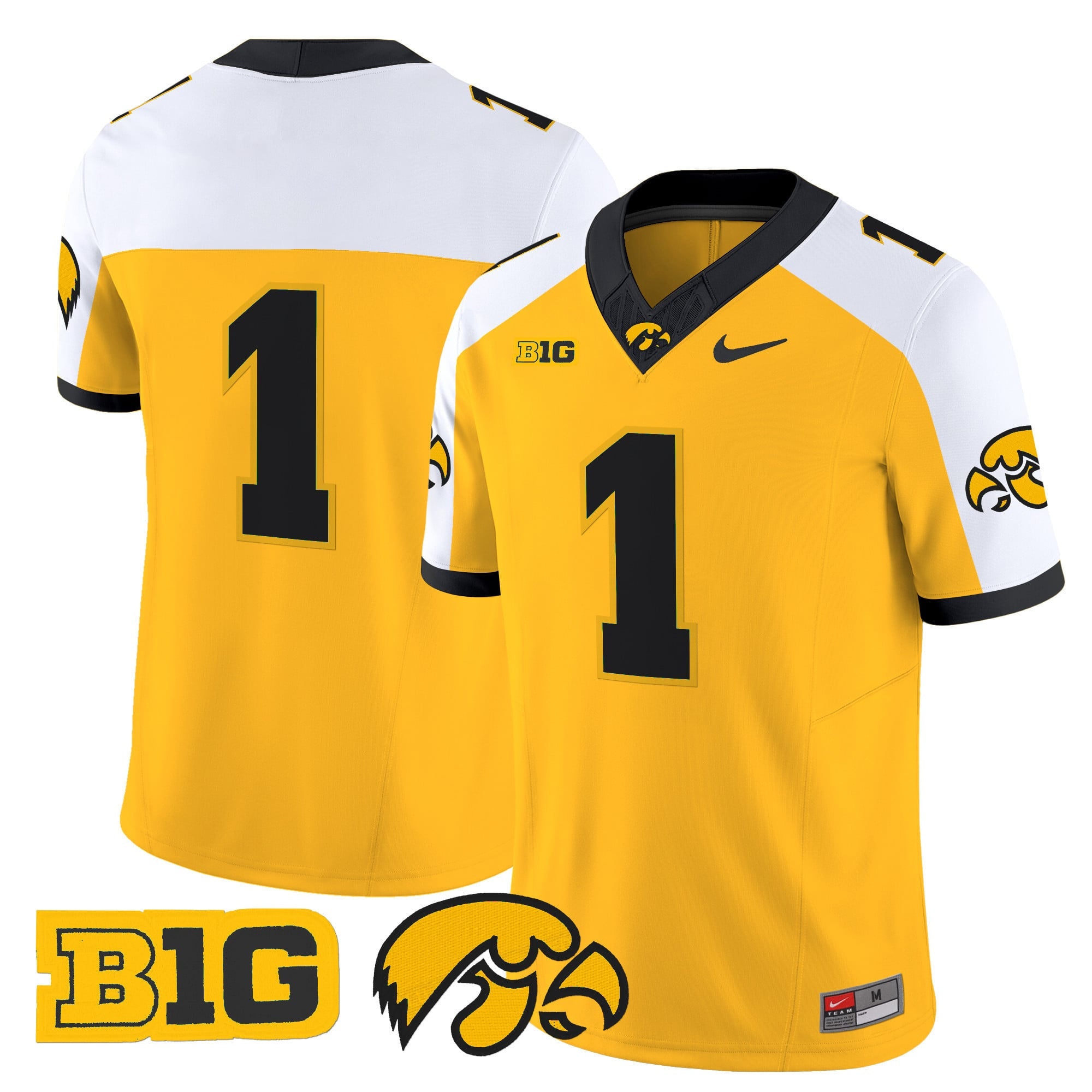 Women's Iowa Hawkeyes 2025 Vapor Limited Jersey - All Stitched
