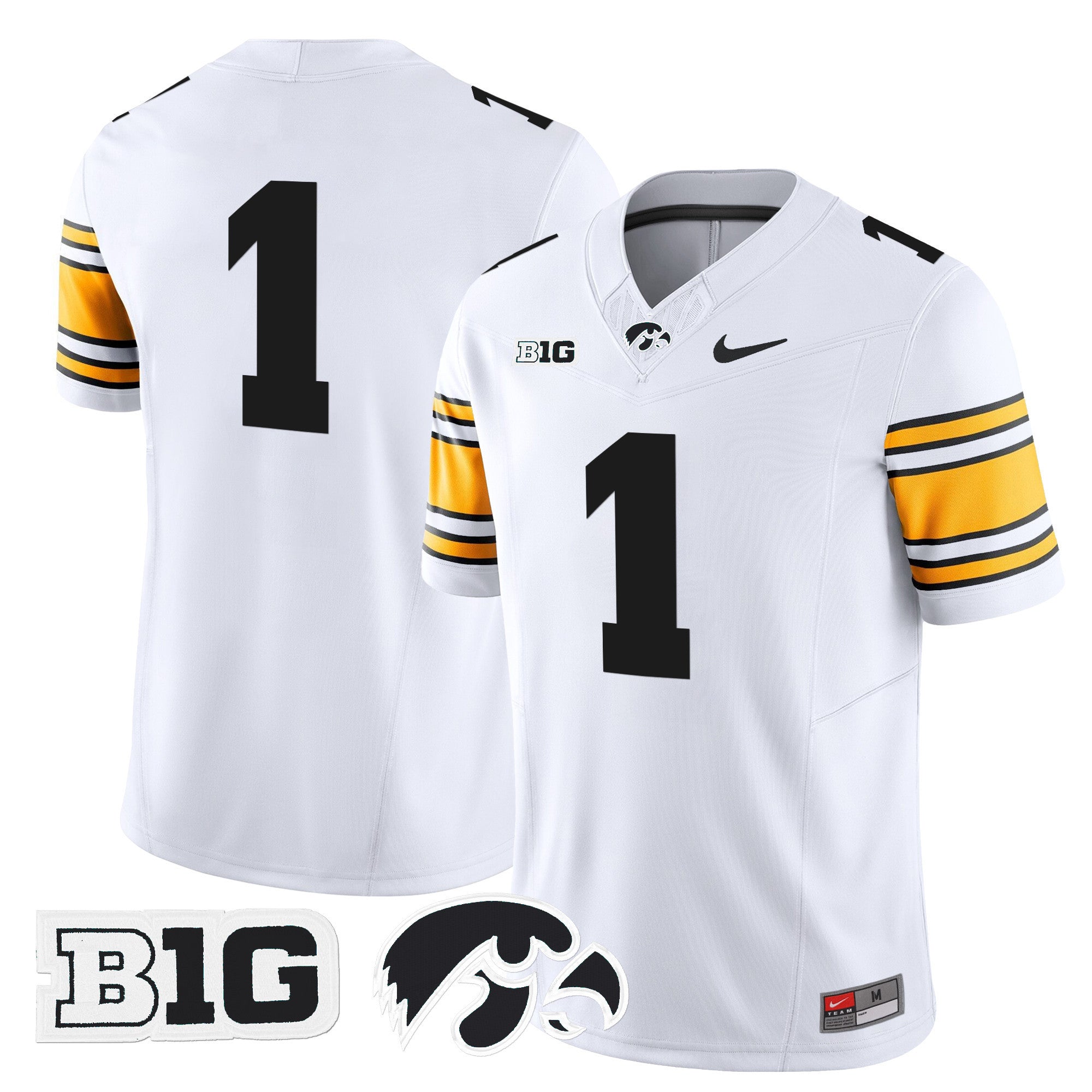 Women's Iowa Hawkeyes 2025 Vapor Limited Jersey - All Stitched