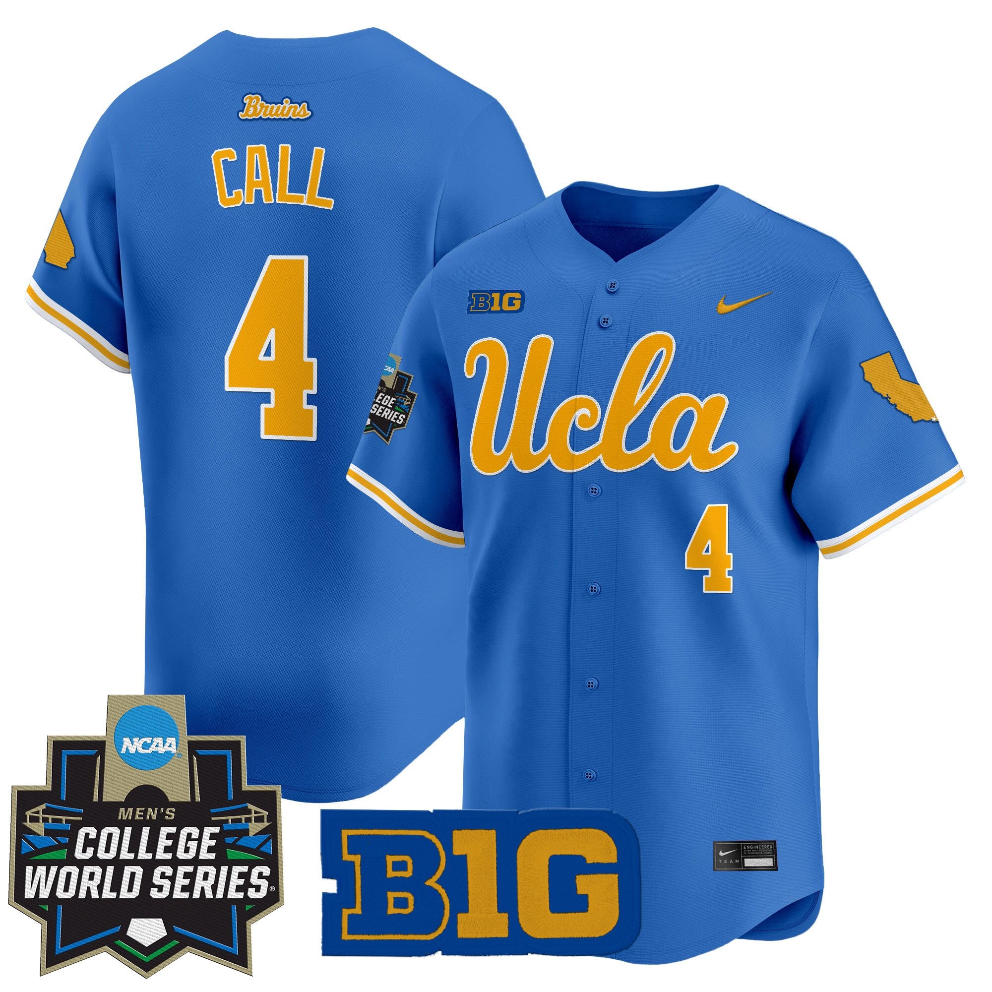 Women's UCLA Bruins 2025 World Series Vapor Premier Limited Jersey - All Stitched