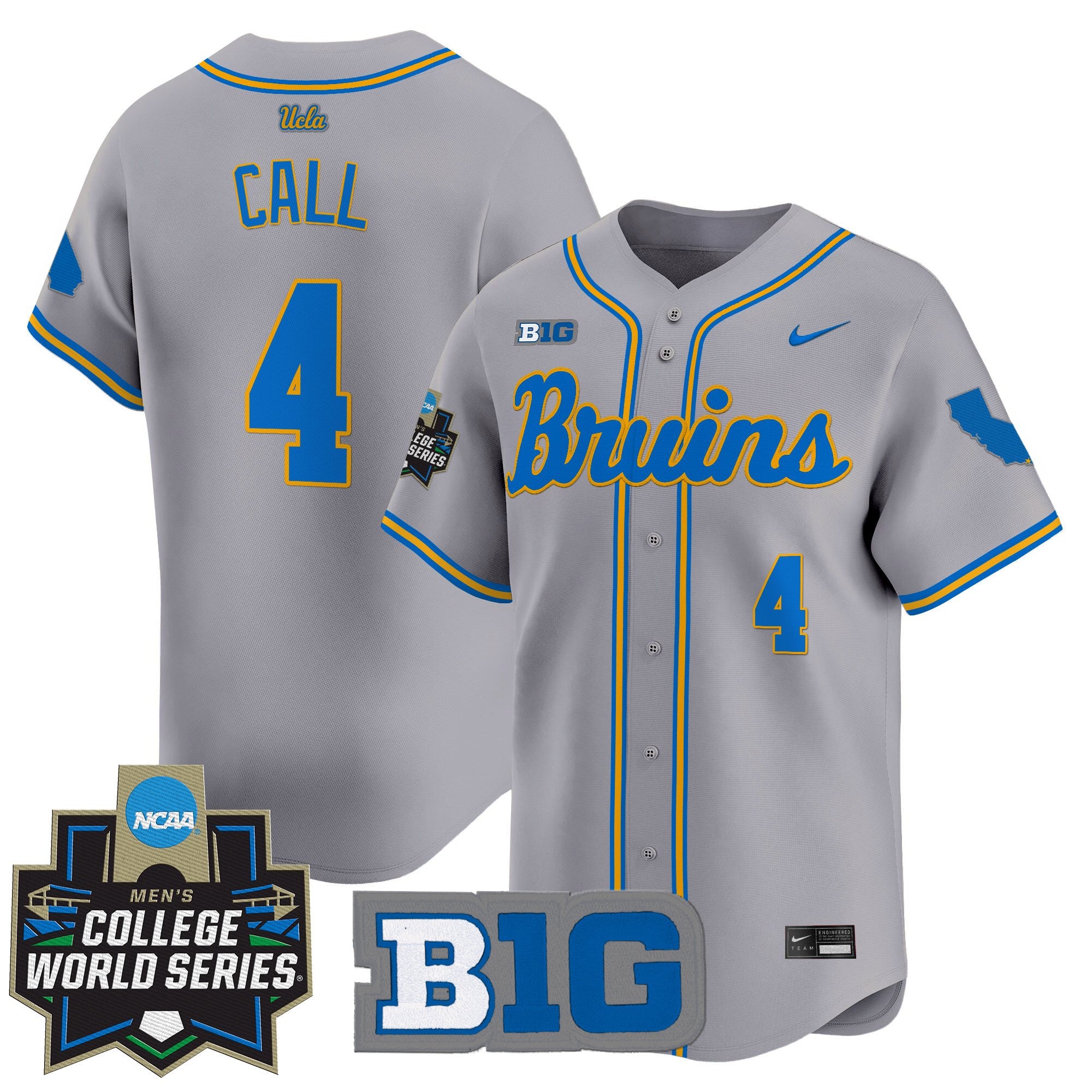 Women's UCLA Bruins 2025 World Series Vapor Premier Limited Jersey - All Stitched