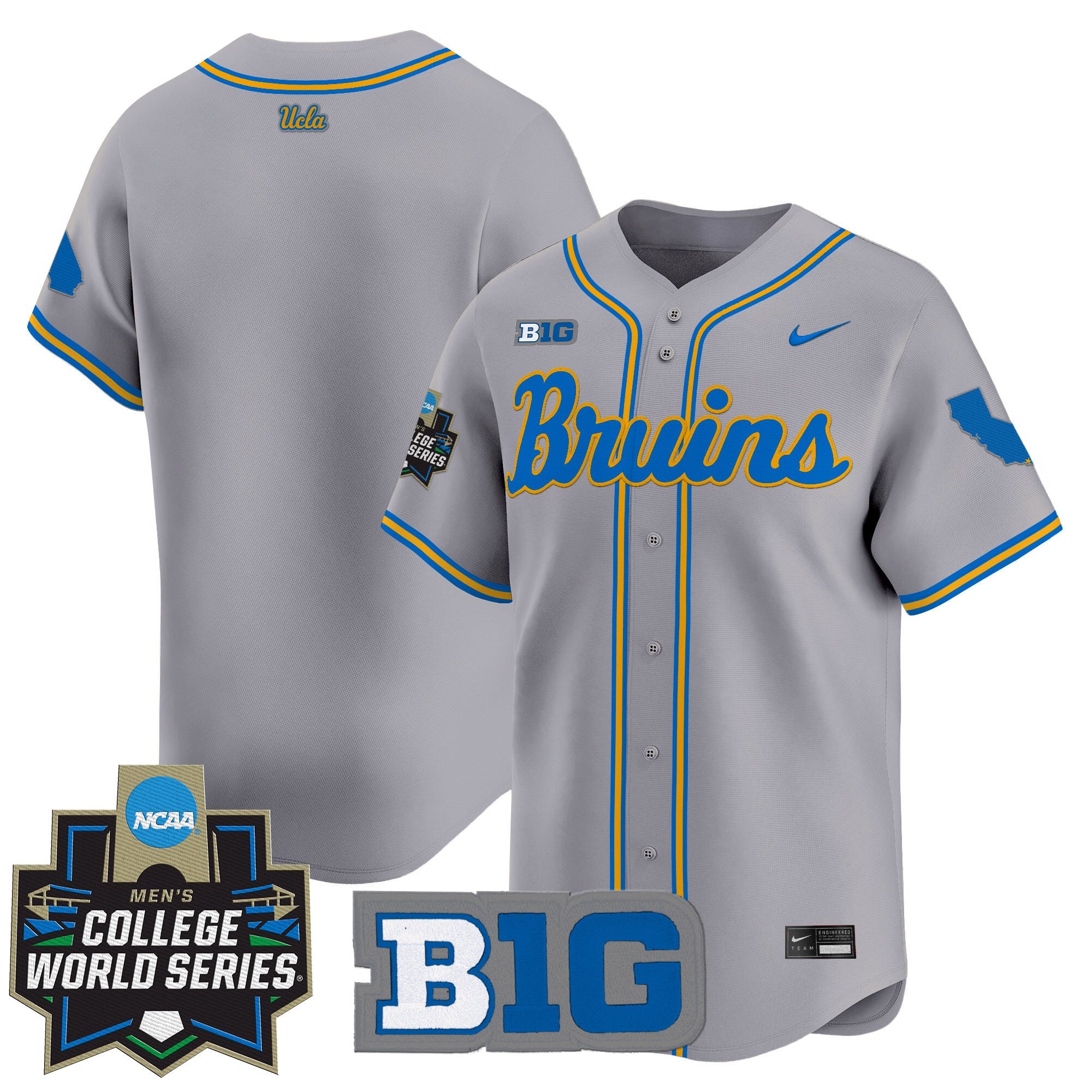 Women's UCLA Bruins 2025 World Series Vapor Premier Limited Jersey - All Stitched