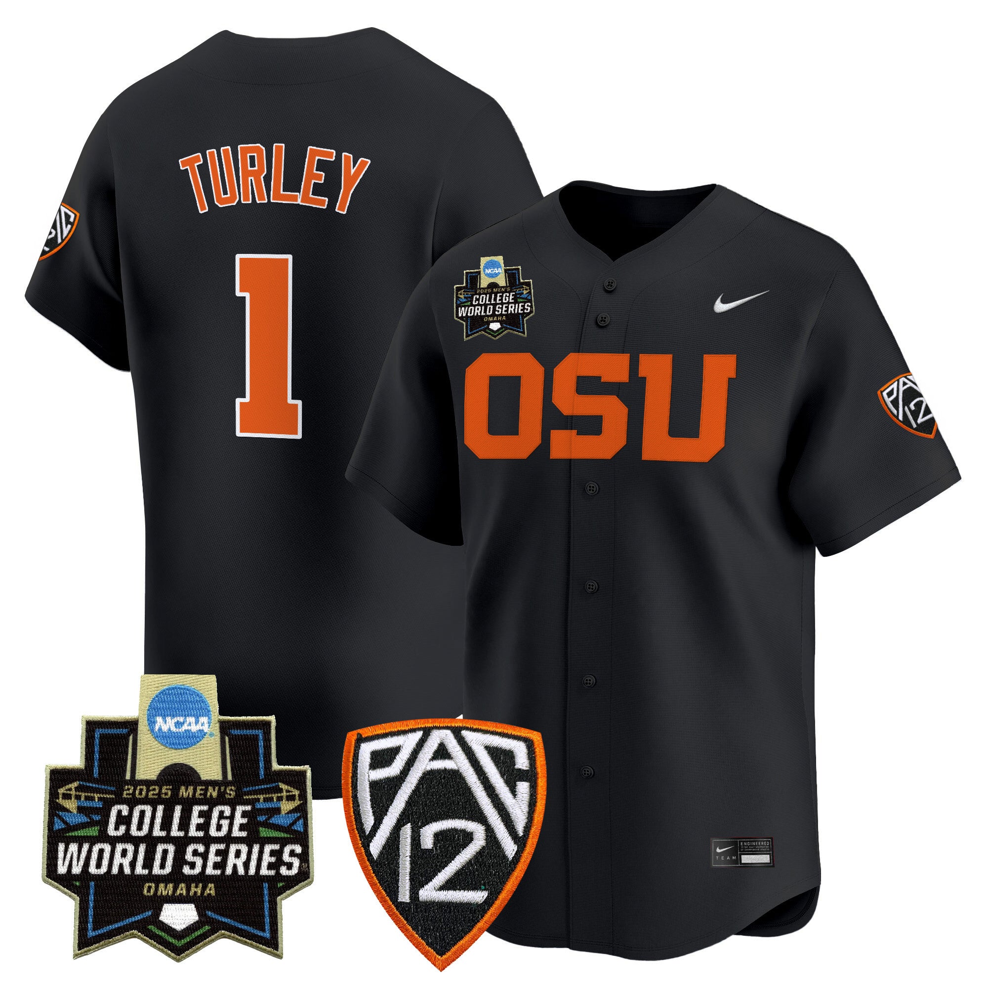 Women's Oregon State Beavers 2025 World Series Vapor Premier Limited Jersey - All Stitched