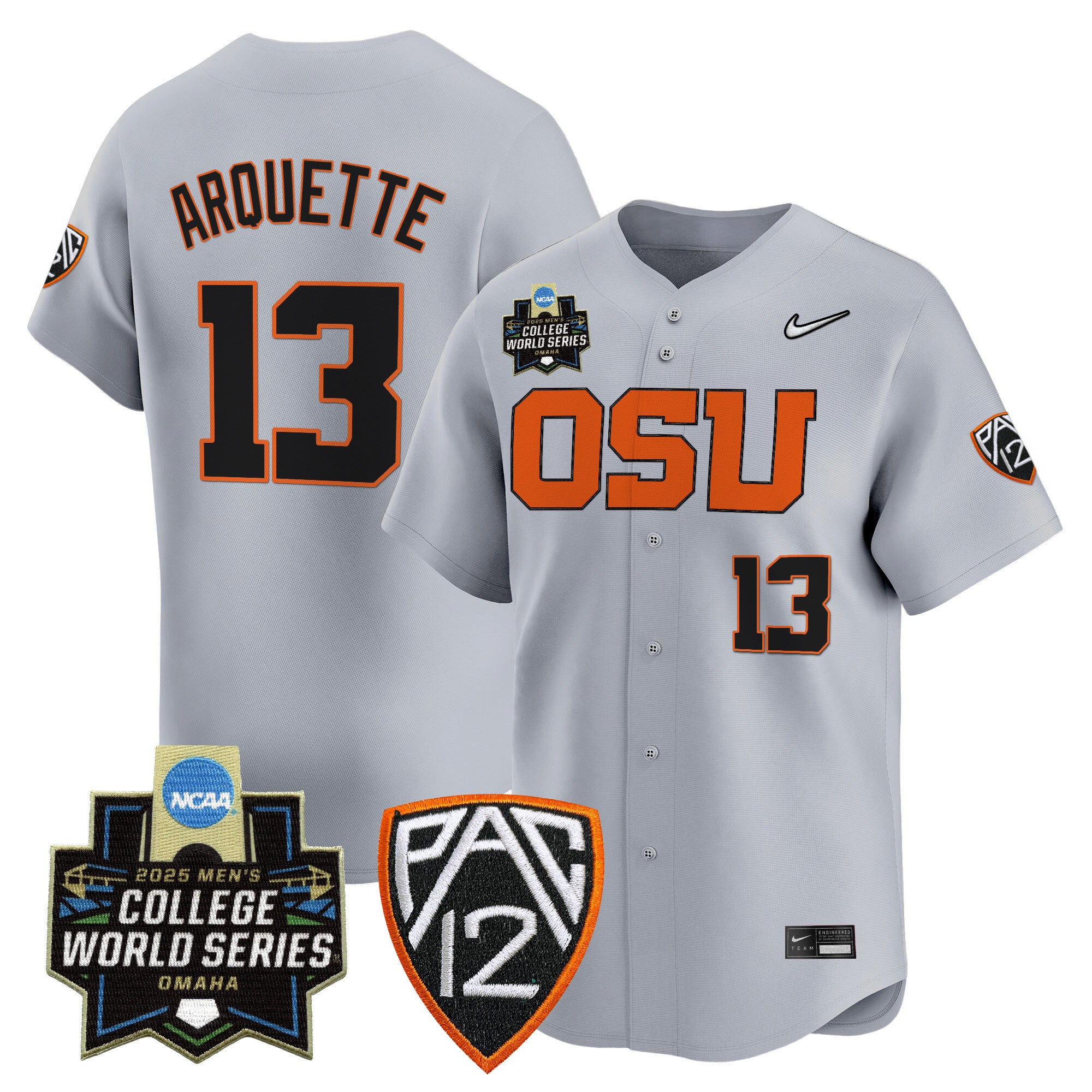 Women's Oregon State Beavers 2025 World Series Vapor Premier Limited Jersey - All Stitched