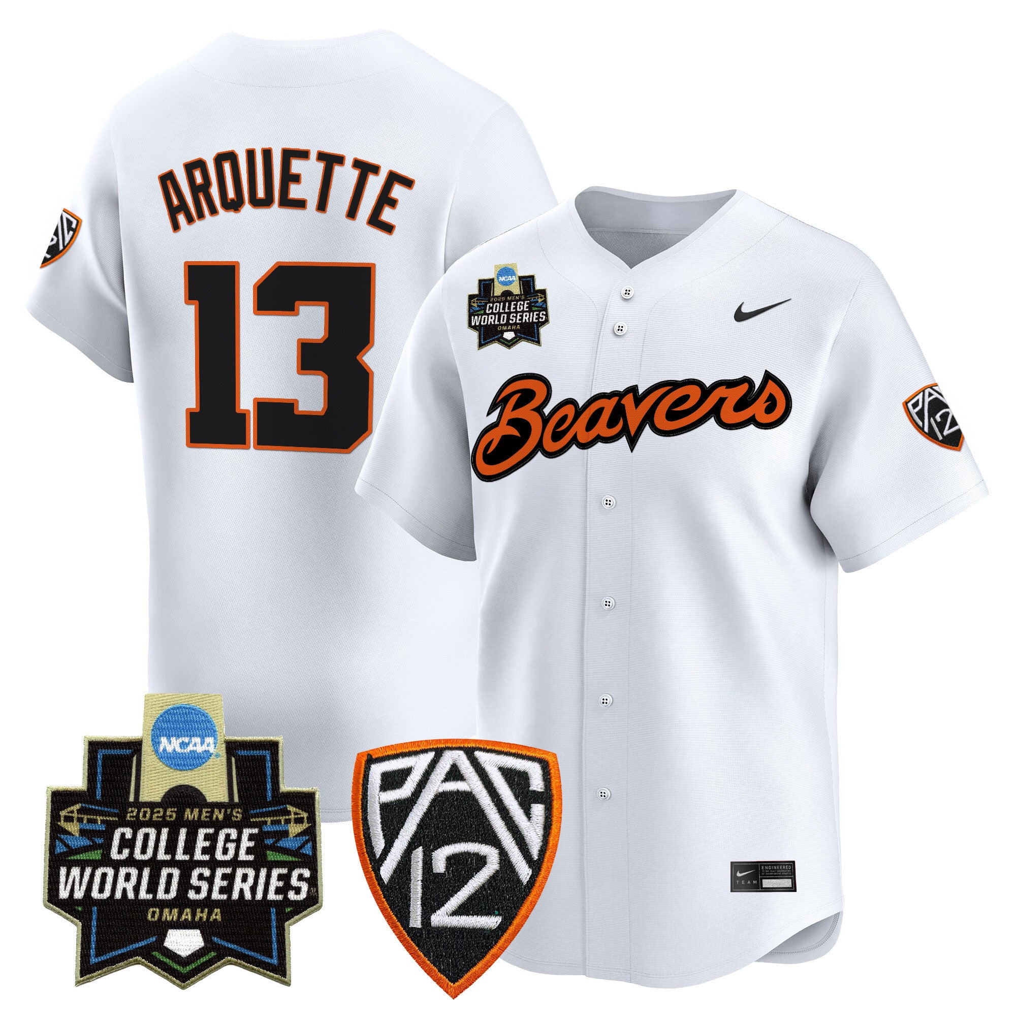 Women's Oregon State Beavers 2025 World Series Vapor Premier Limited Jersey - All Stitched