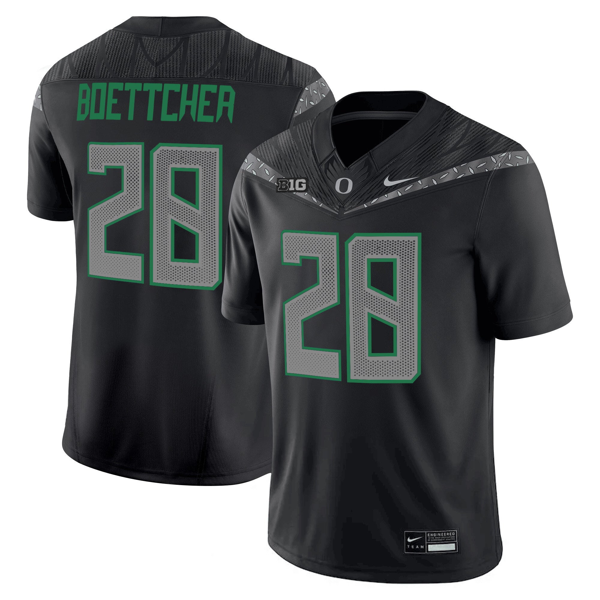 Women's Oregon Ducks 2025 Vapor Limited Jersey V2 - All Stitched
