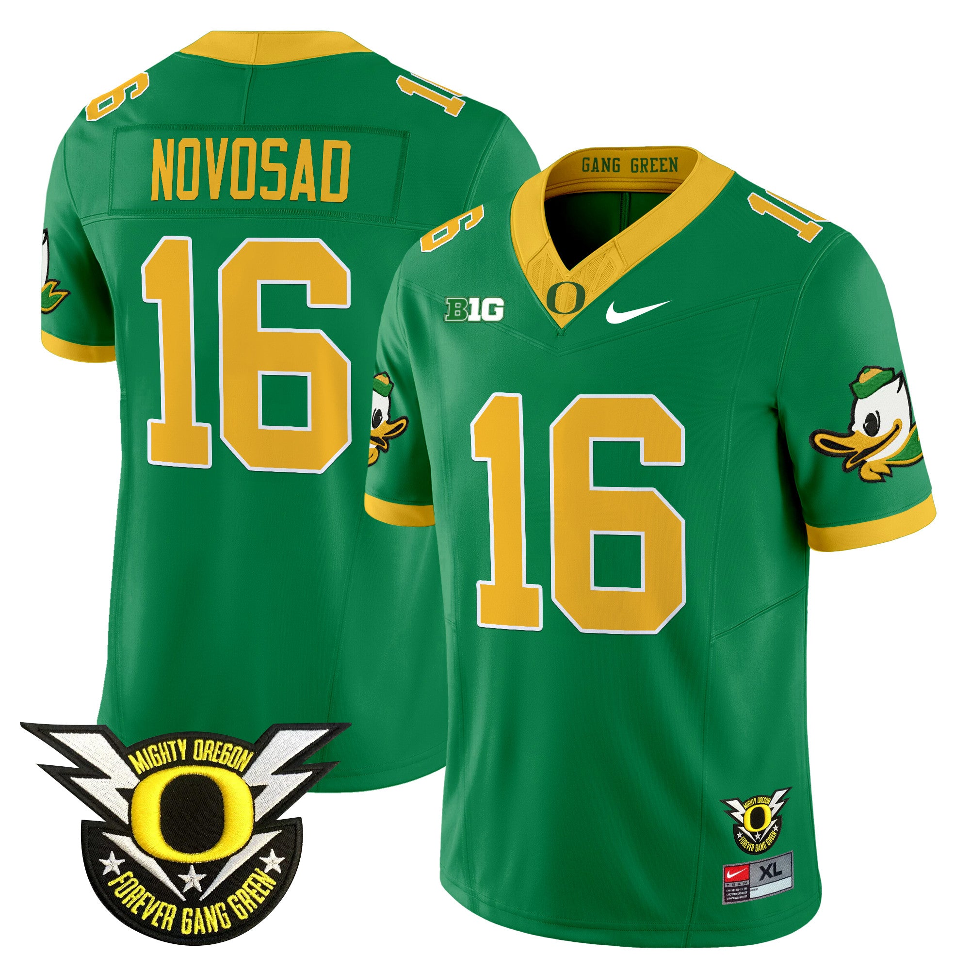 Women's Oregon Ducks 2025 Vapor Limited Jersey V2 - All Stitched