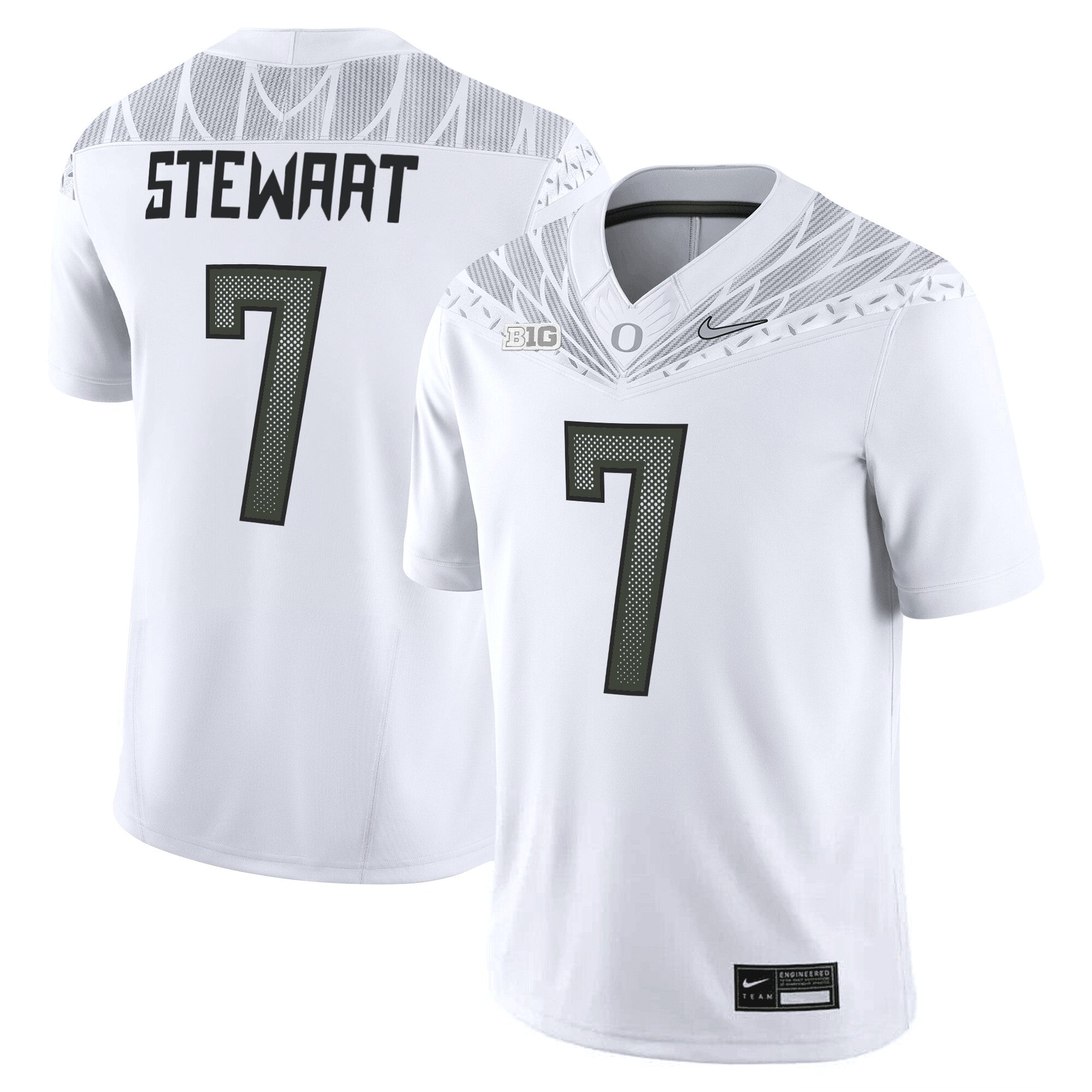 Women's Oregon Ducks 2025 Vapor Limited Jersey V2 - All Stitched