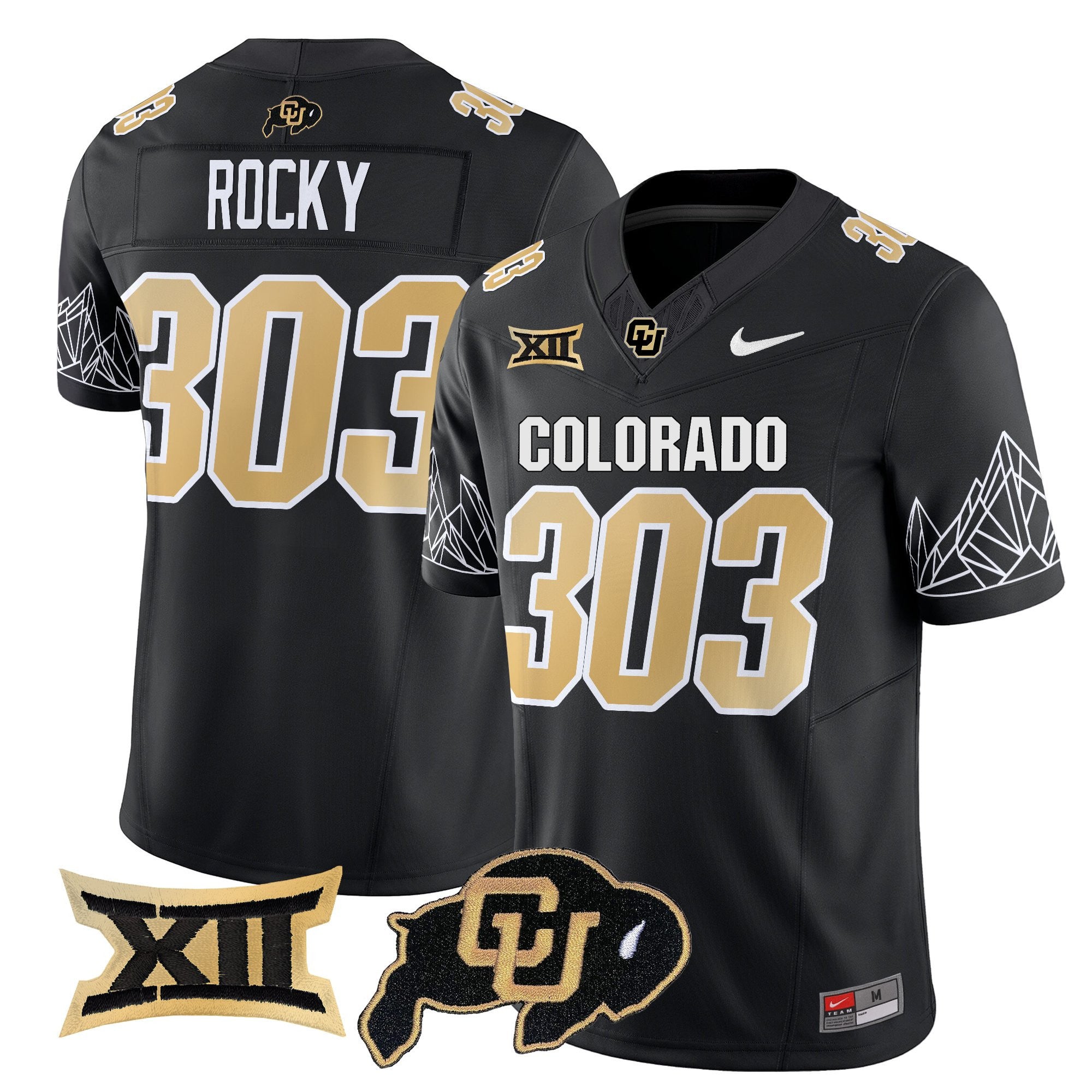 Women's Colorado Buffaloes 2025 Vapor Limited Jersey V2 - All Stitched