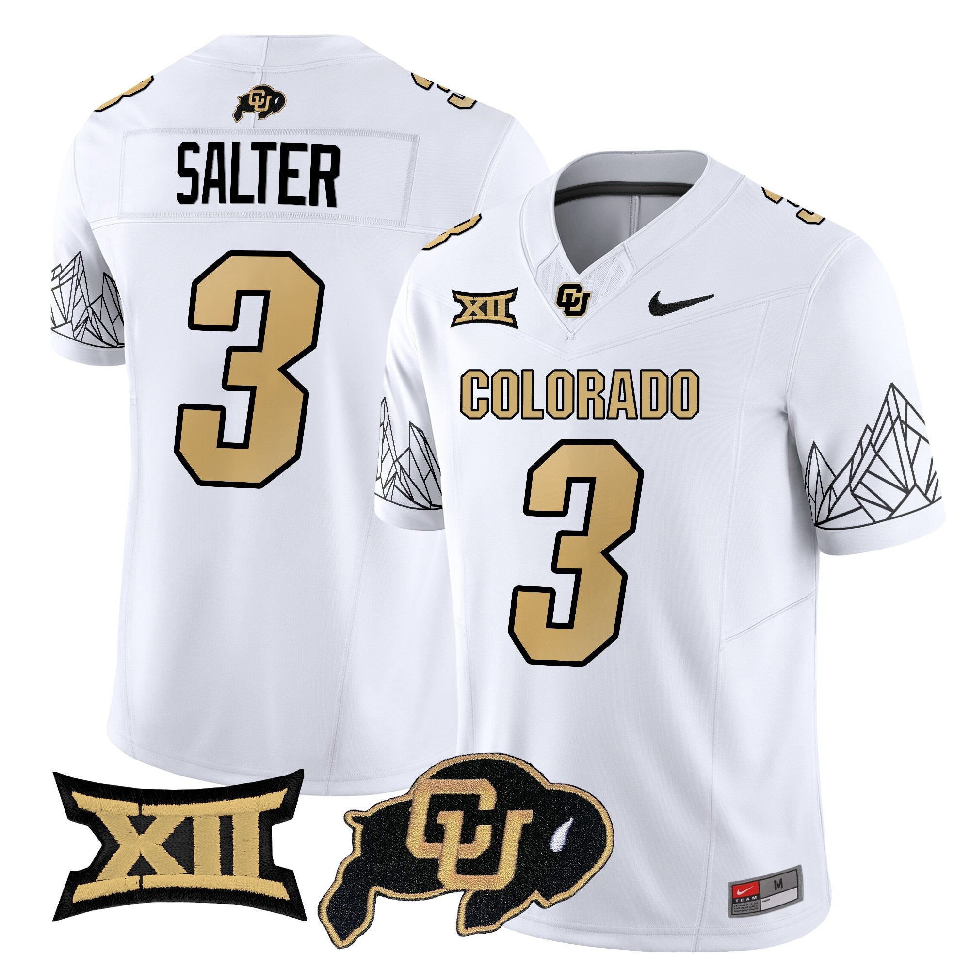 Women's Colorado Buffaloes 2025 Vapor Limited Jersey V2 - All Stitched