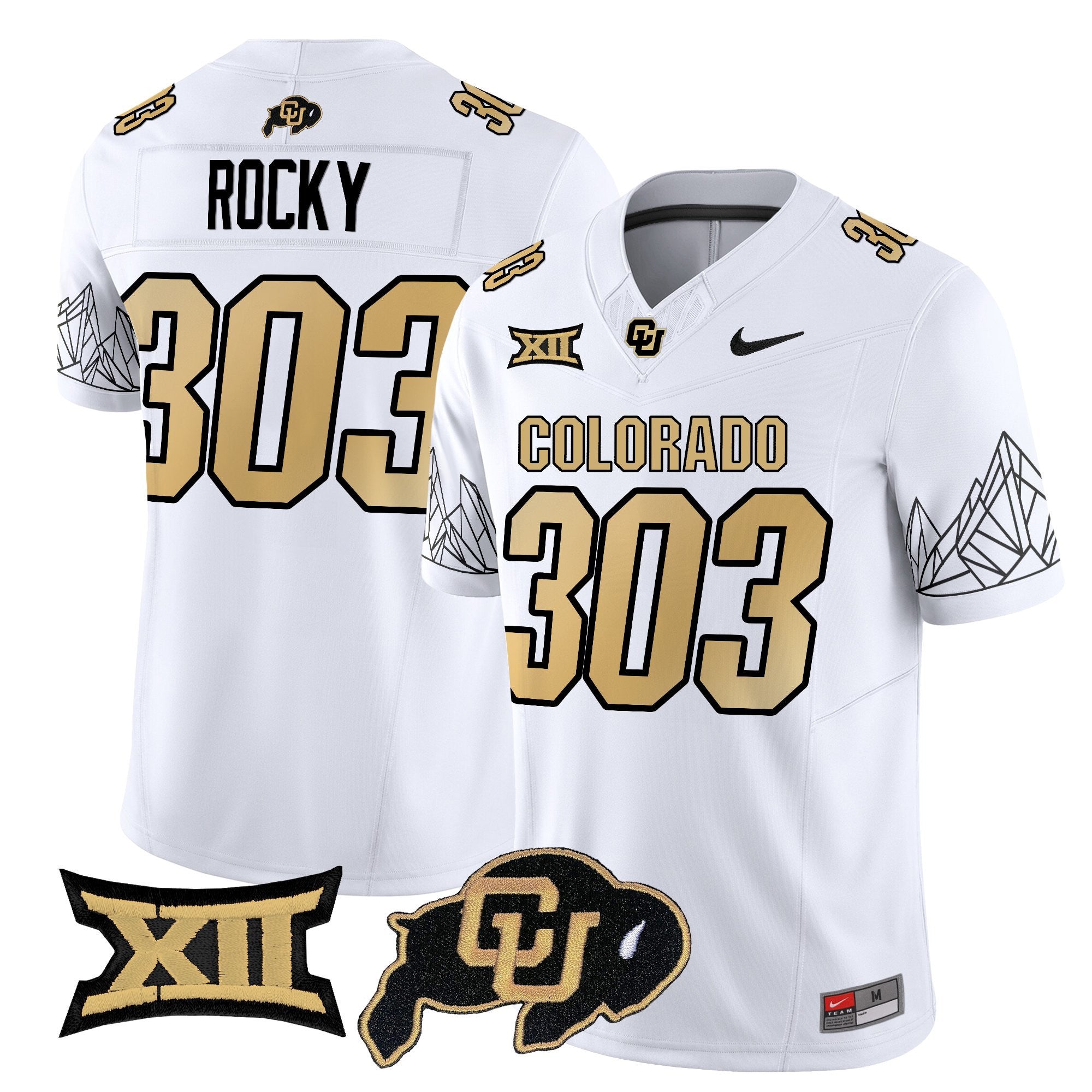 Women's Colorado Buffaloes 2025 Vapor Limited Jersey V2 - All Stitched
