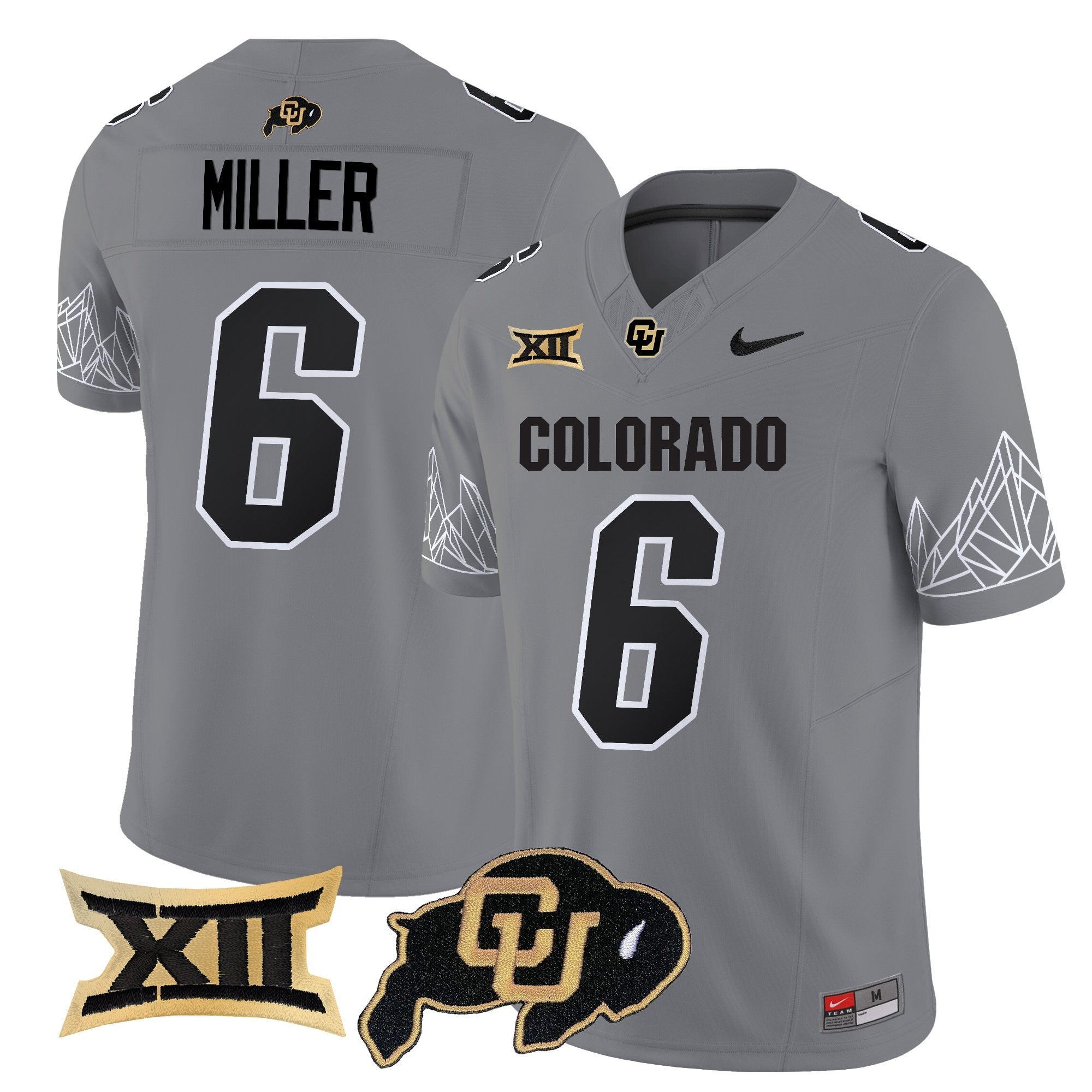 Women's Colorado Buffaloes 2025 Vapor Limited Jersey V2 - All Stitched