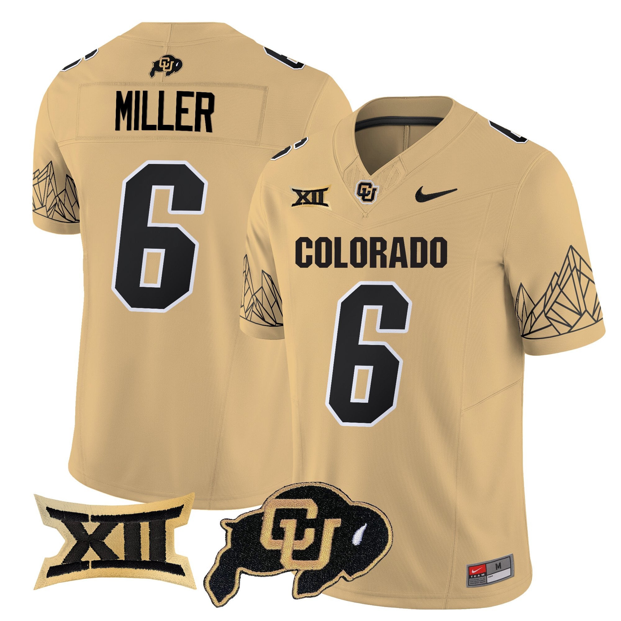 Women's Colorado Buffaloes 2025 Vapor Limited Jersey V2 - All Stitched