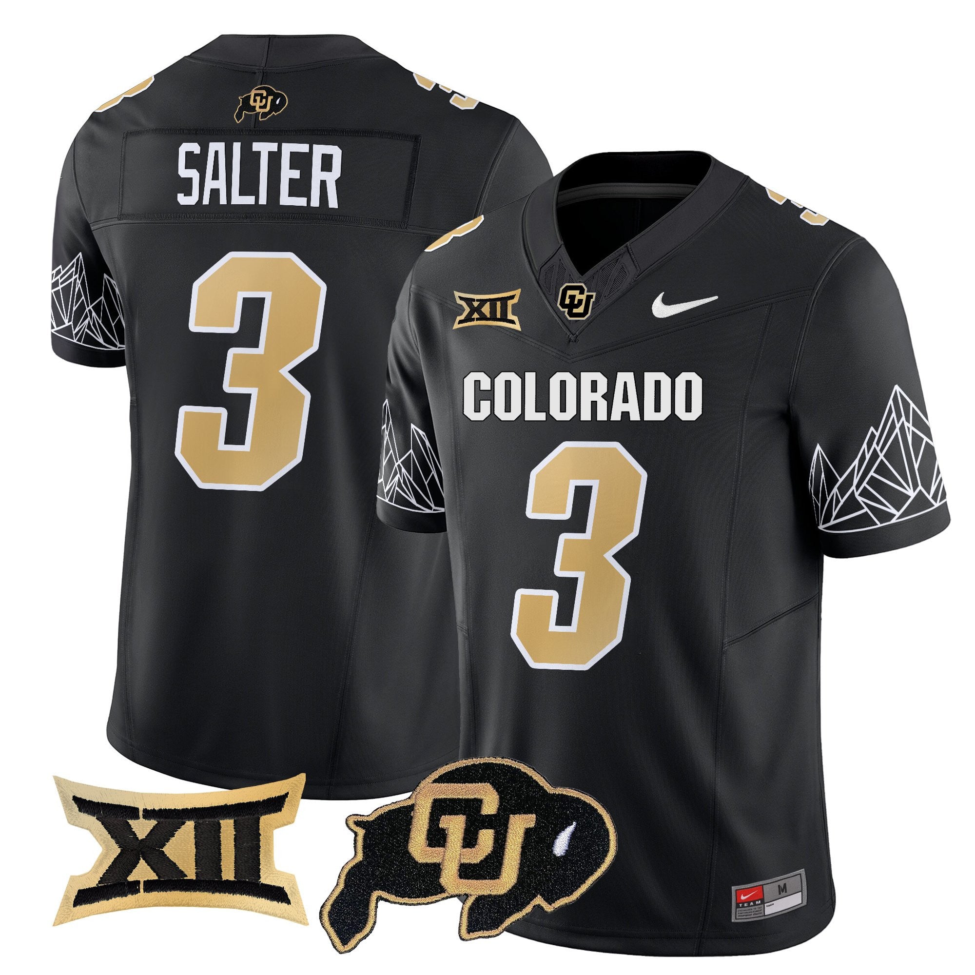 Women's Colorado Buffaloes 2025 Vapor Limited Jersey V2 - All Stitched