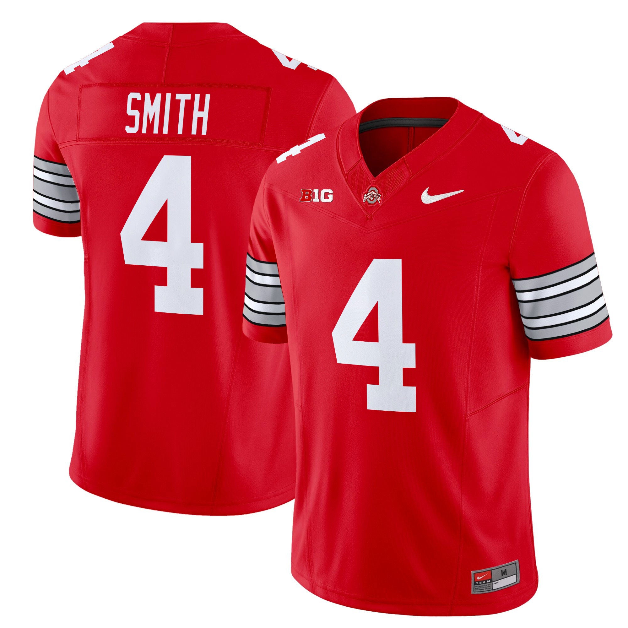 Men's Ohio State Buckeyes 'Heritage Stripe' 2025/26 Vapor Limited Jersey - All Stitched