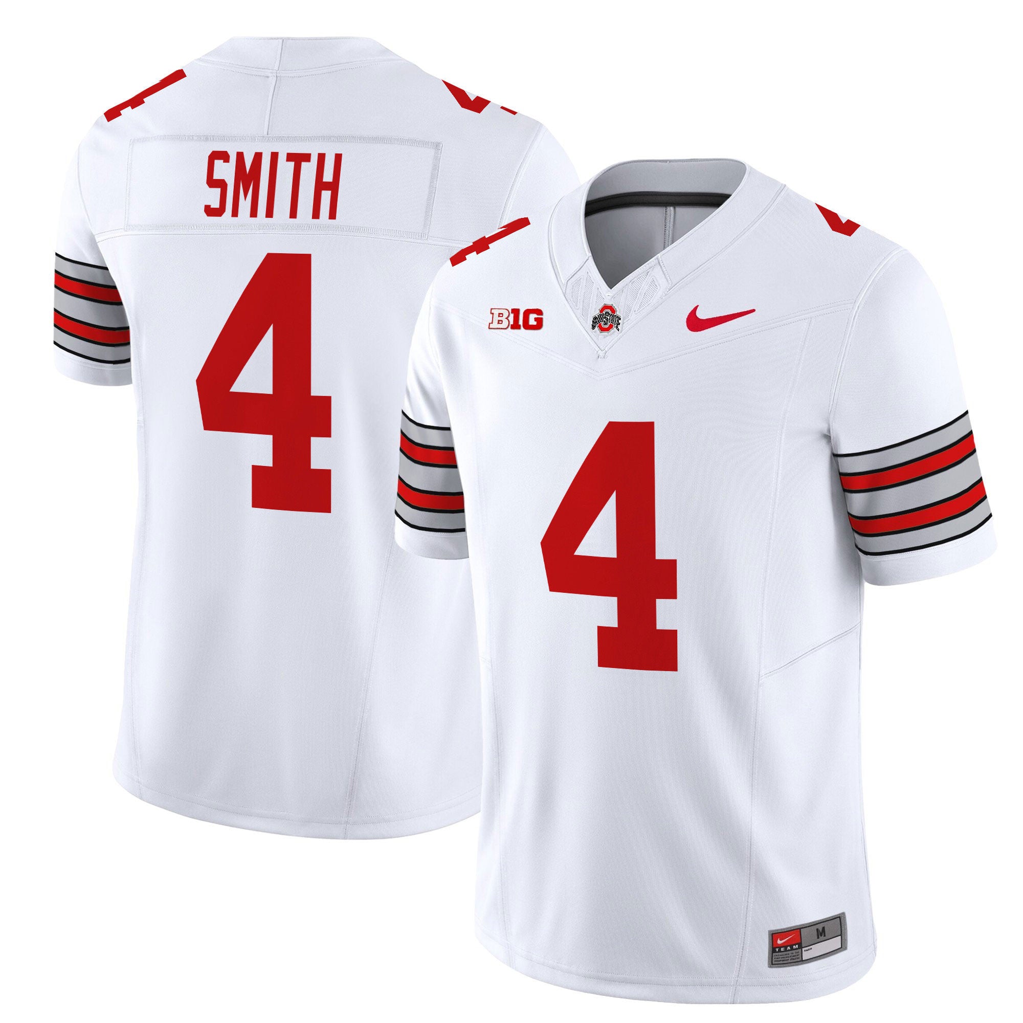 Women's Ohio State Buckeyes 'Heritage Stripe' 2025/26 Vapor Limited Jersey - All Stitched