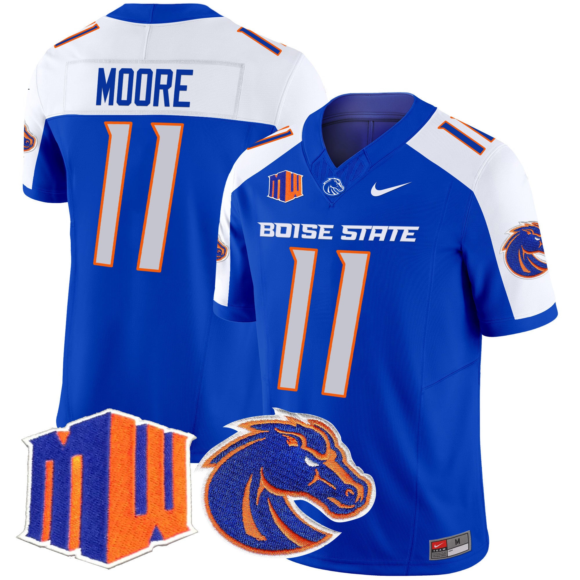 Women's Boise State Broncos 2025 Vapor Limited Jersey - All Stitched