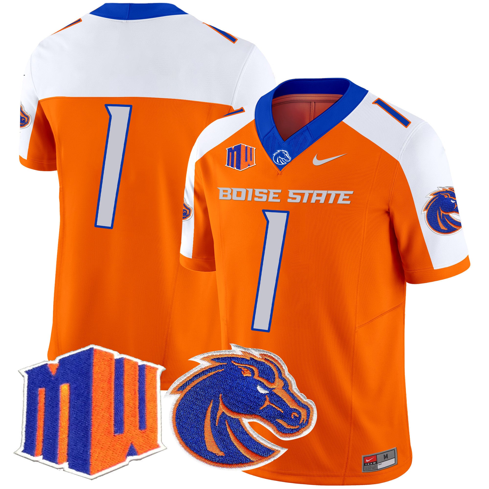 Women's Boise State Broncos 2025 Vapor Limited Jersey - All Stitched