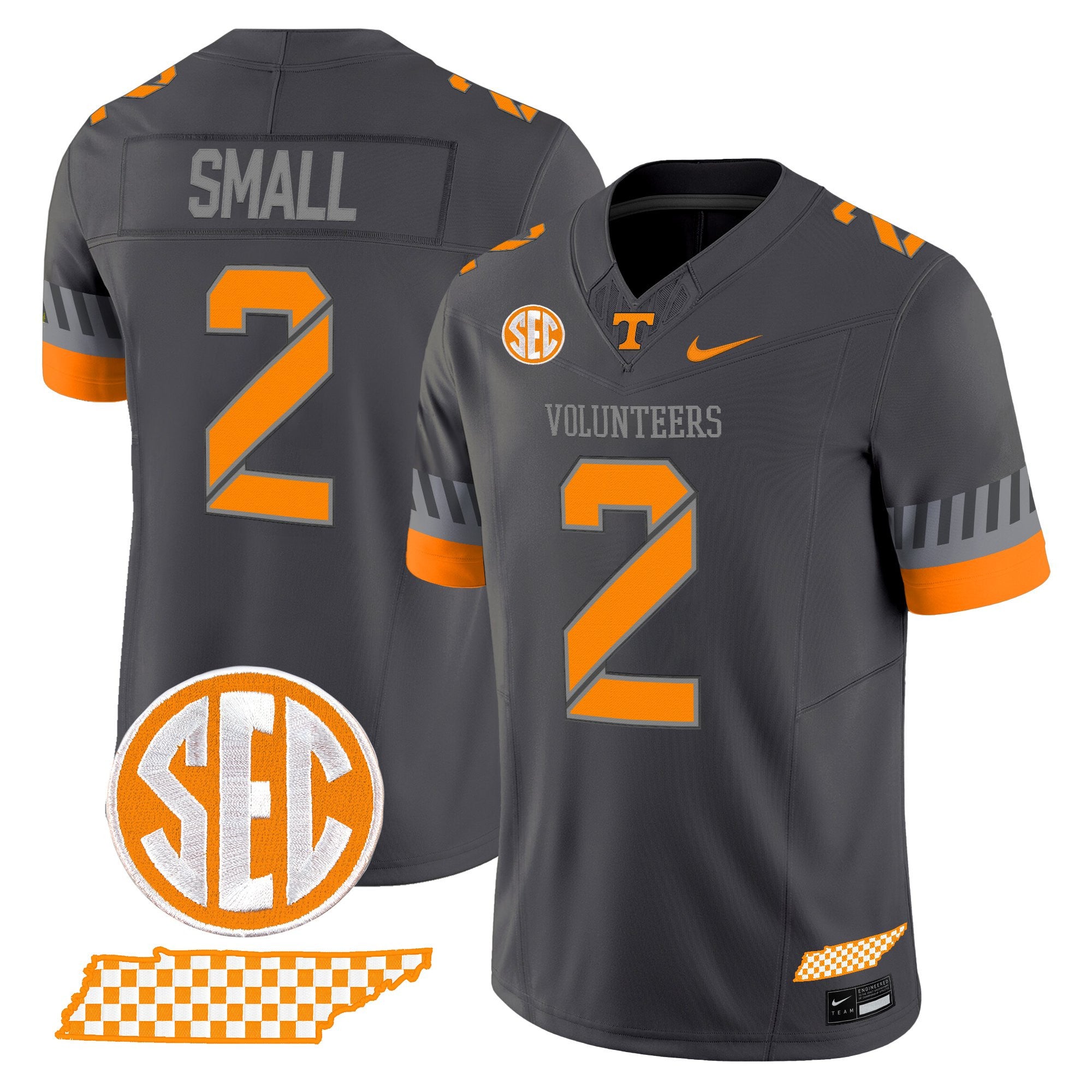 Women's Tennessee Volunteers 2025 'Smokey Grey Series' Vapor Limited Jersey V2 - All Stitched