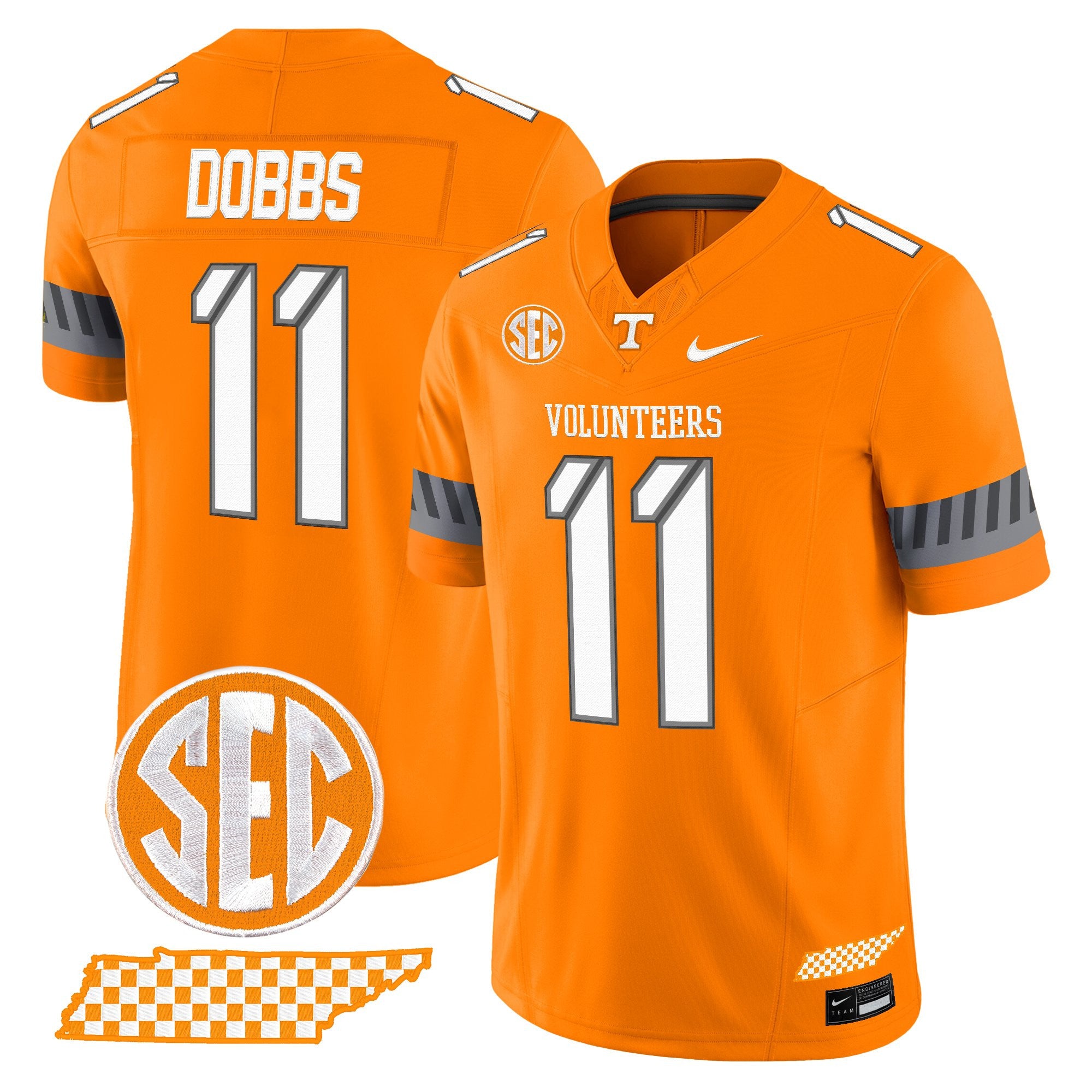 Women's Tennessee Volunteers 2025 'Smokey Grey Series' Vapor Limited Jersey V2 - All Stitched