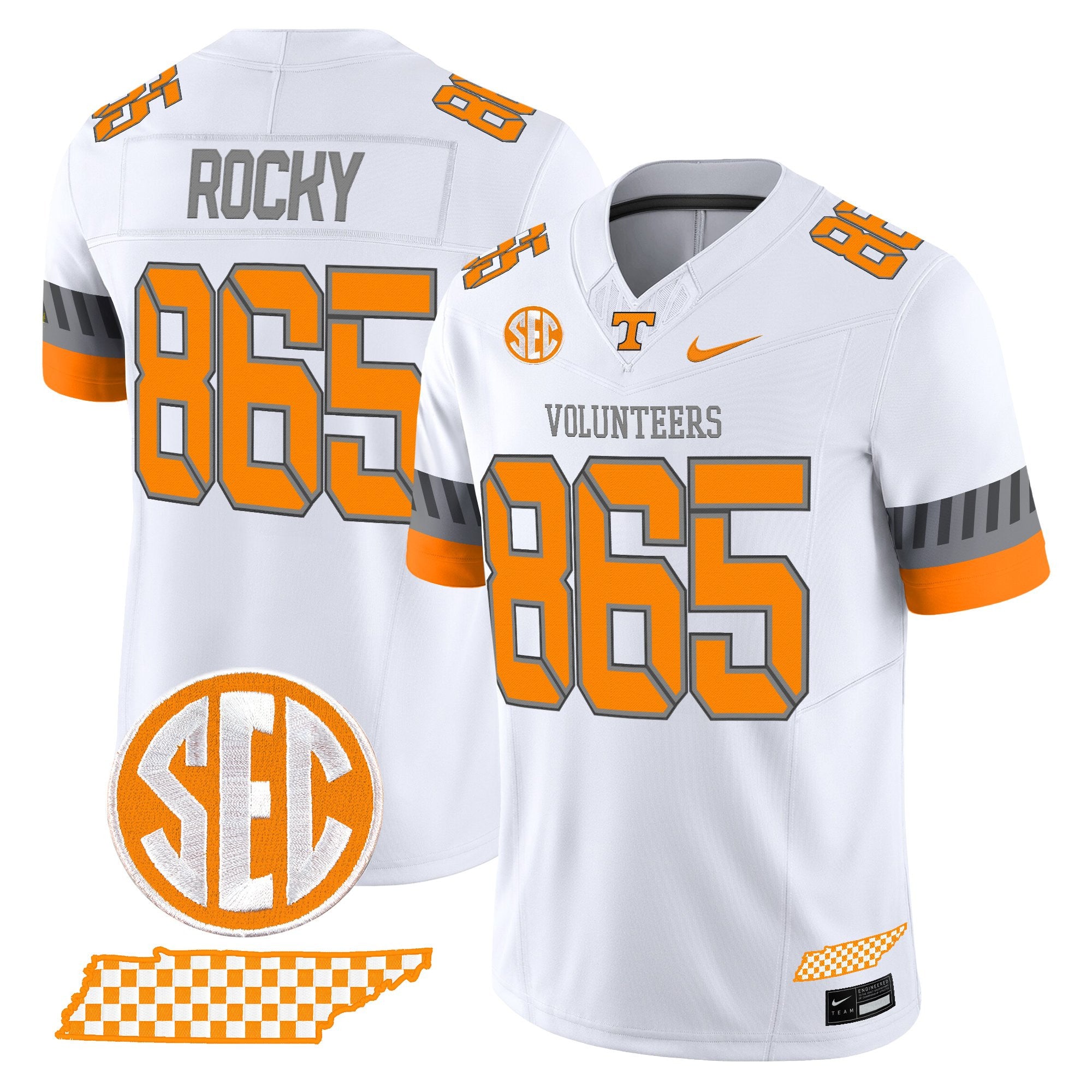 Women's Tennessee Volunteers 2025 'Smokey Grey Series' Vapor Limited Jersey V2 - All Stitched