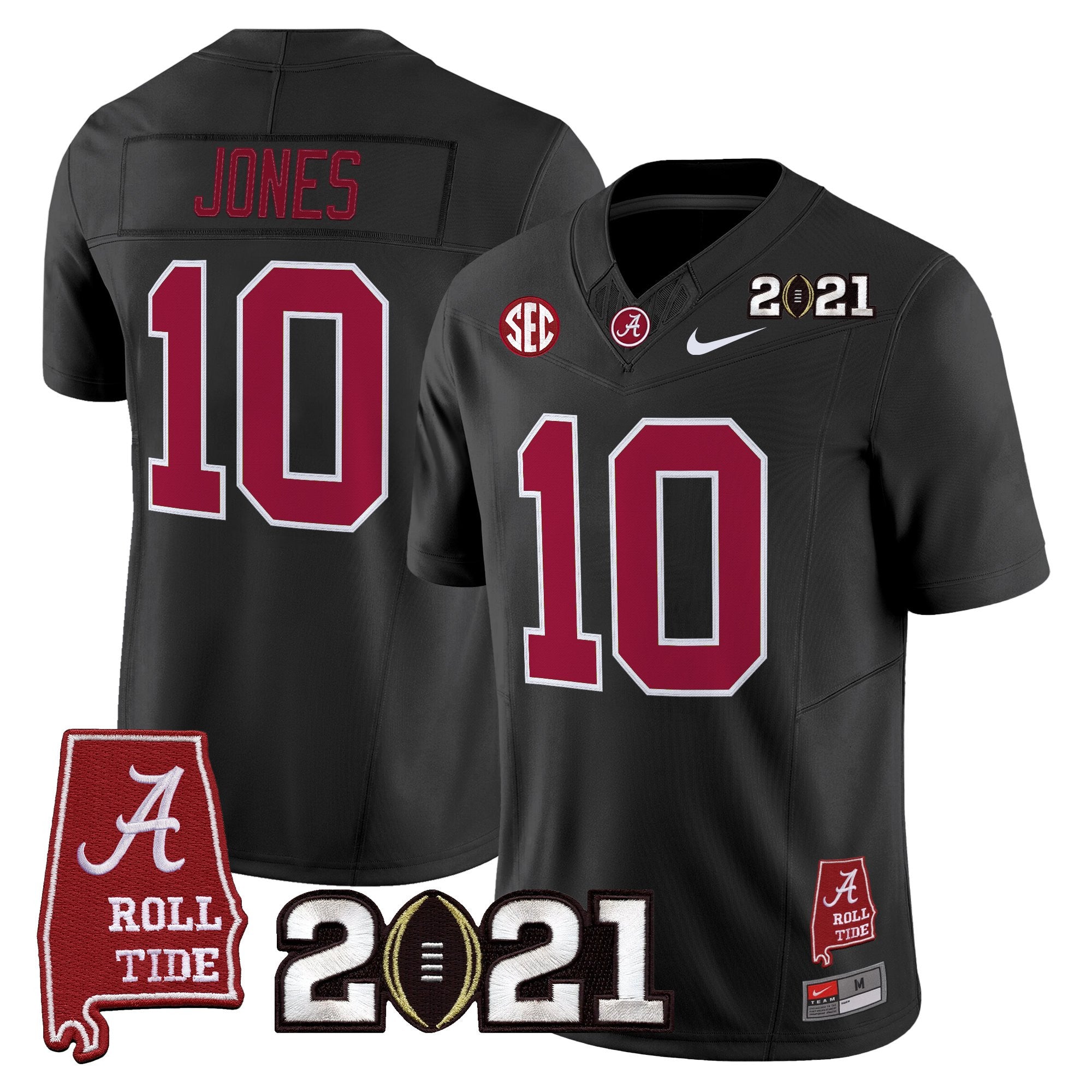 Women's Alabama Crimson Tide '2021 CFP National Championship' Vapor Limited Jersey - Alabama Map - All Stitched