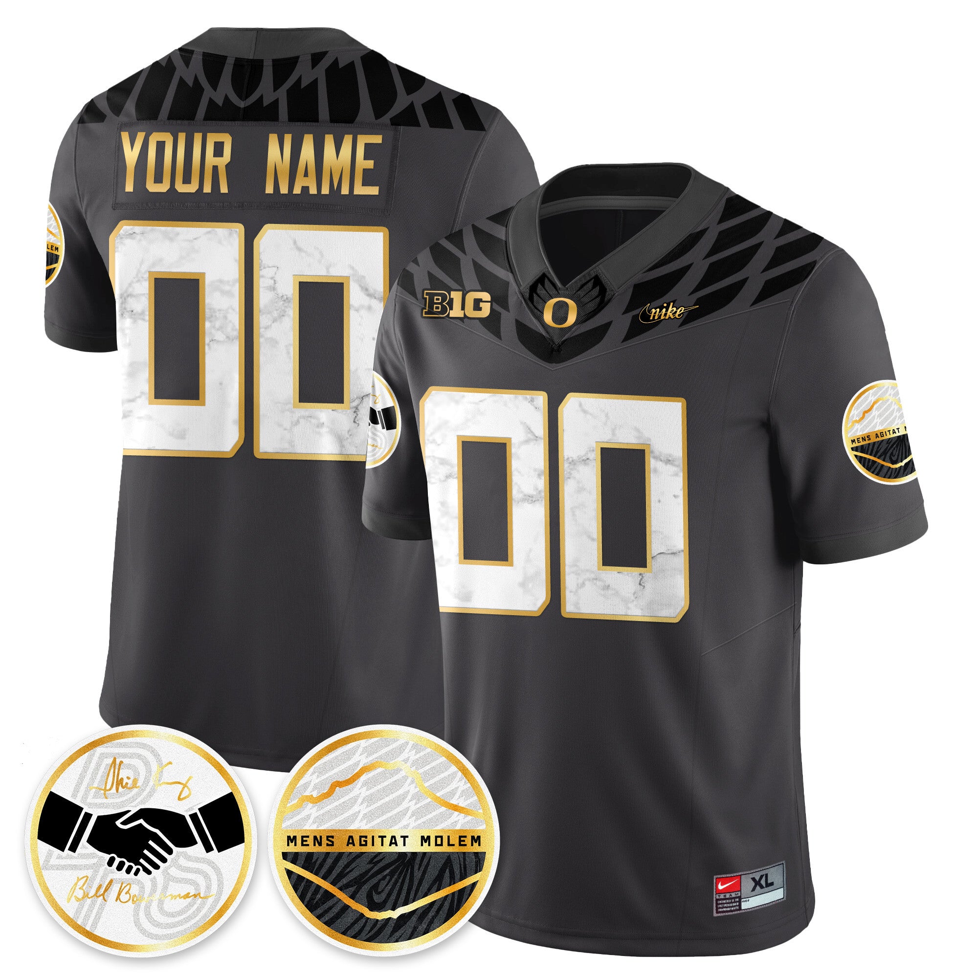 Women's Oregon Ducks 2025 "Shoe Duck" Jersey - All Stitched