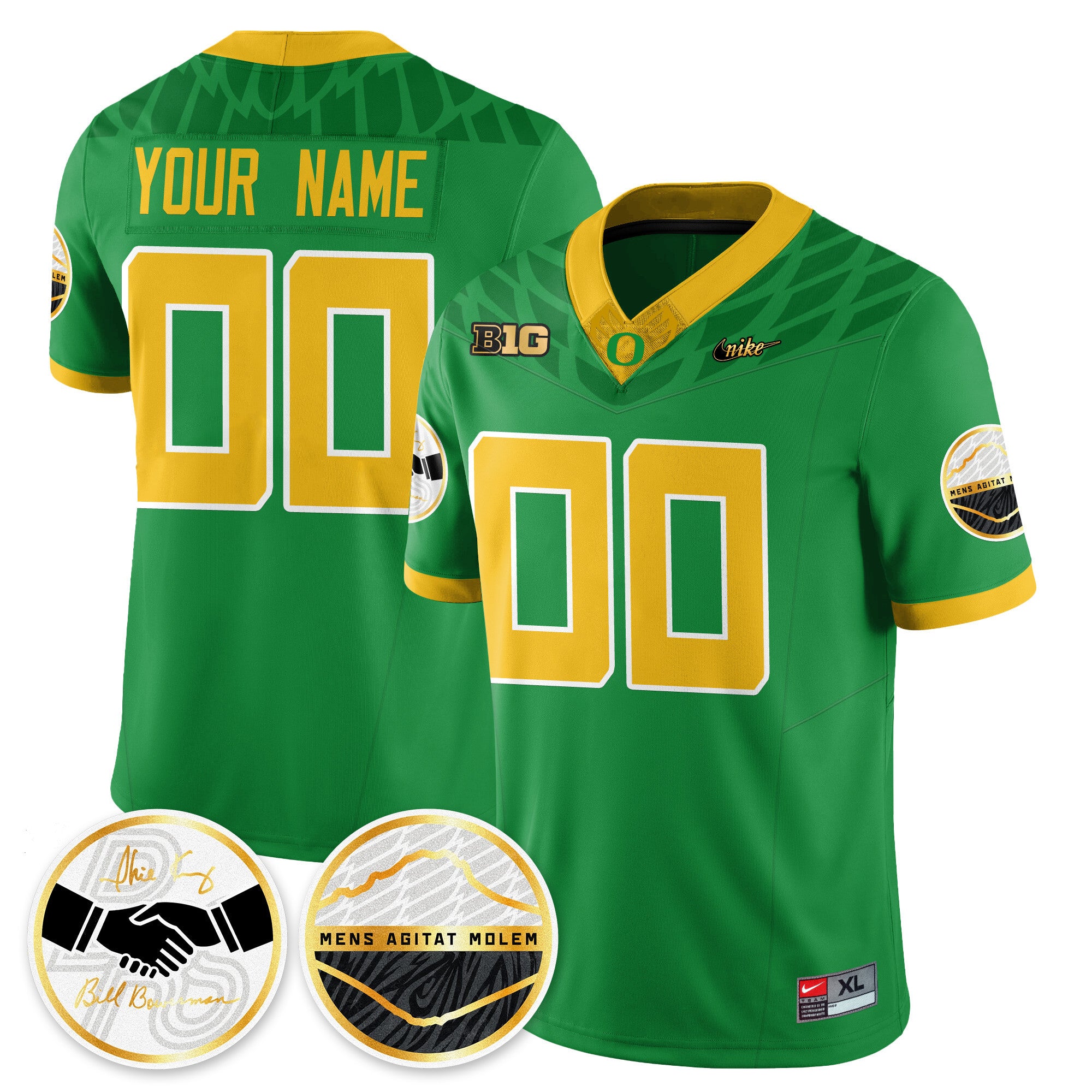 Women's Oregon Ducks 2025 "Shoe Duck" Jersey - All Stitched
