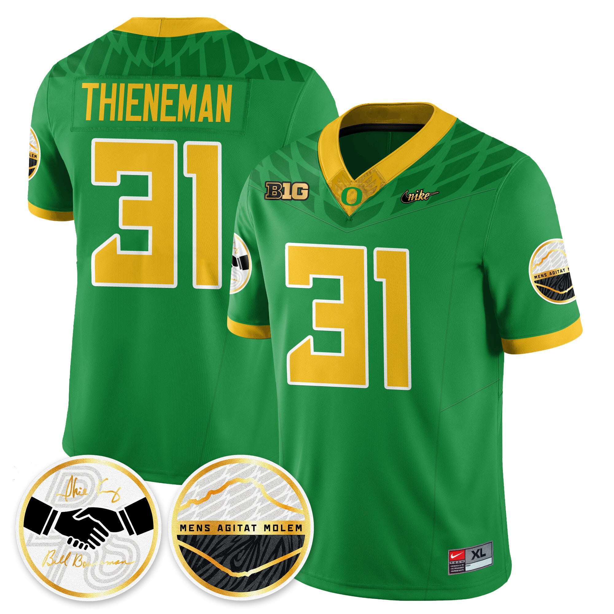 Women's Oregon Ducks 2025 "Shoe Duck" Jersey - All Stitched