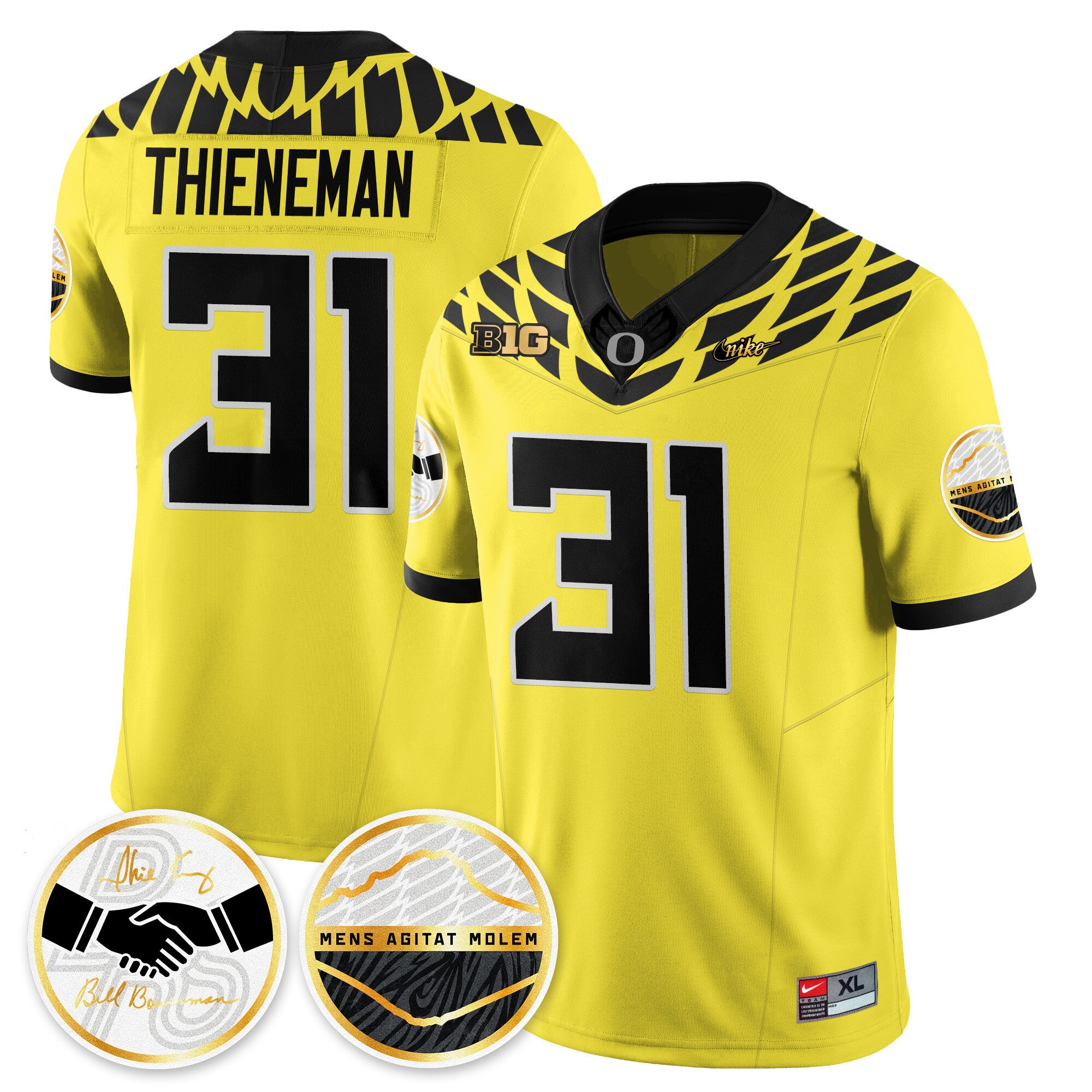 Women's Oregon Ducks 2025 "Shoe Duck" Jersey - All Stitched