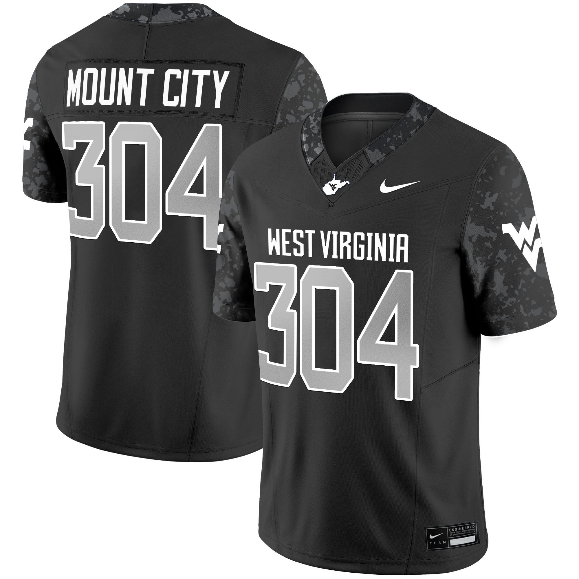 Women's West Virginia Mountaineers 2025 Vapor Limited Jersey - All Stitched