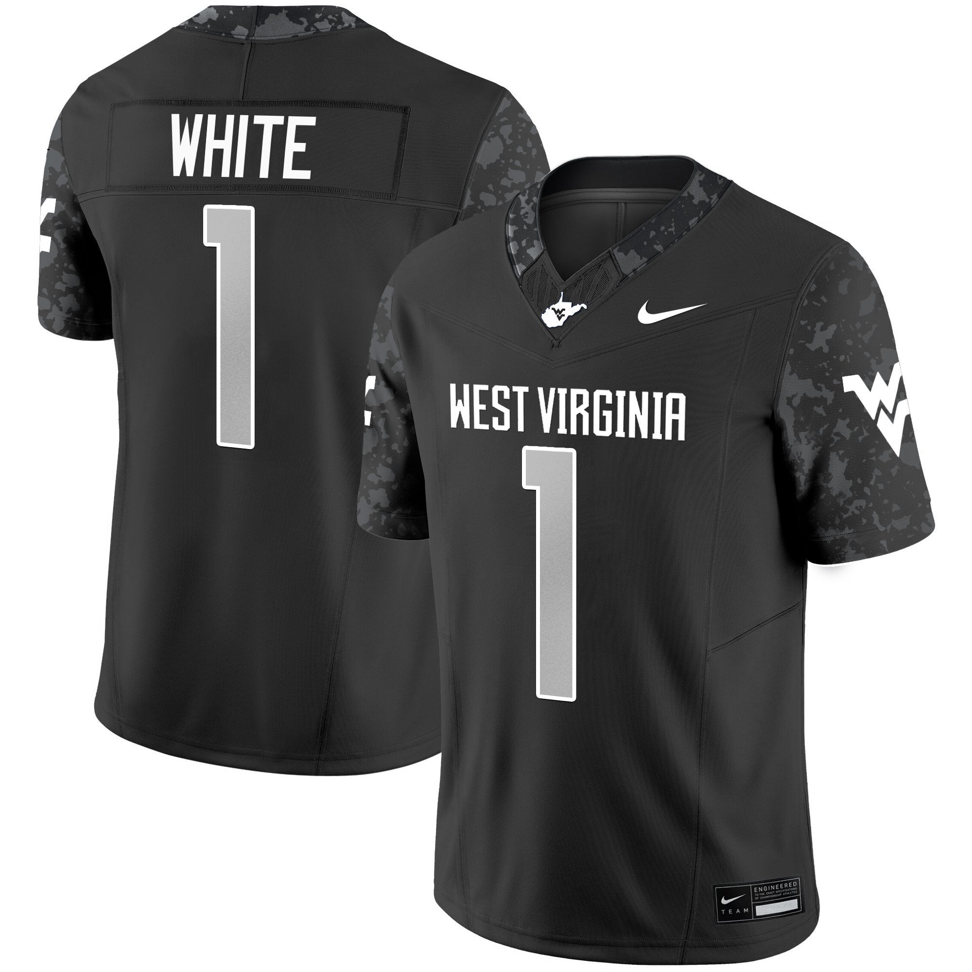 Women's West Virginia Mountaineers 2025 Vapor Limited Jersey - All Stitched