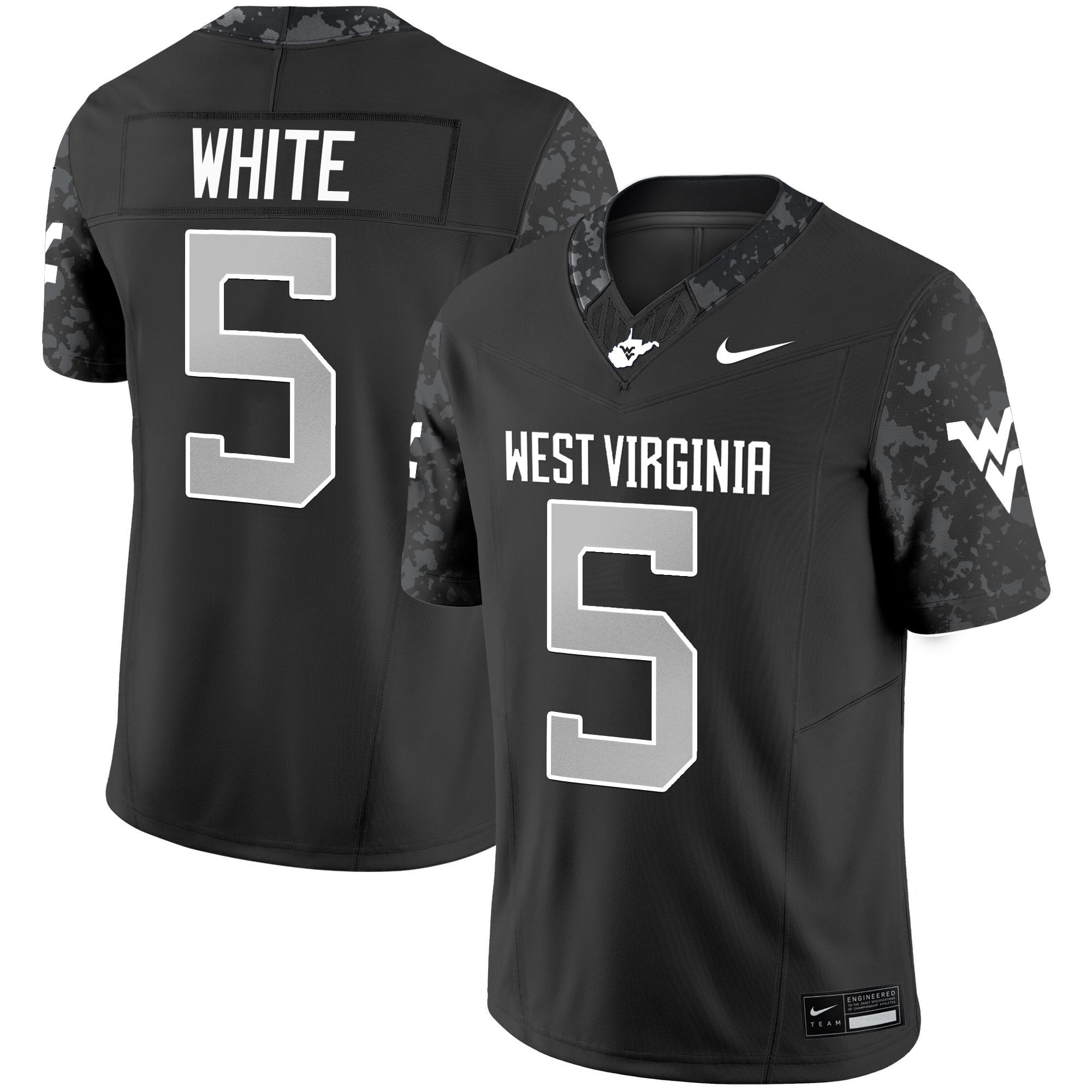 Men's West Virginia Mountaineers 2025 Vapor Limited Jersey - All Stitched