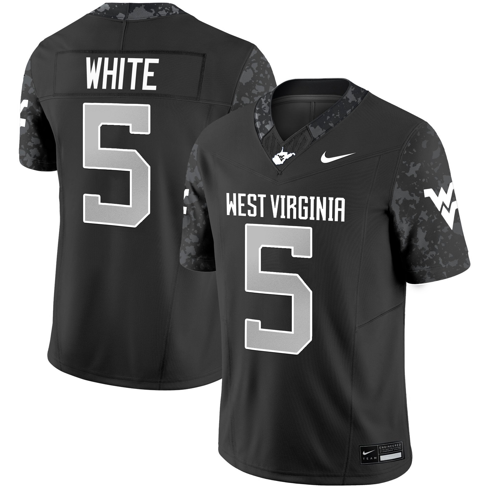 Women's West Virginia Mountaineers 2025 Vapor Limited Jersey - All Stitched