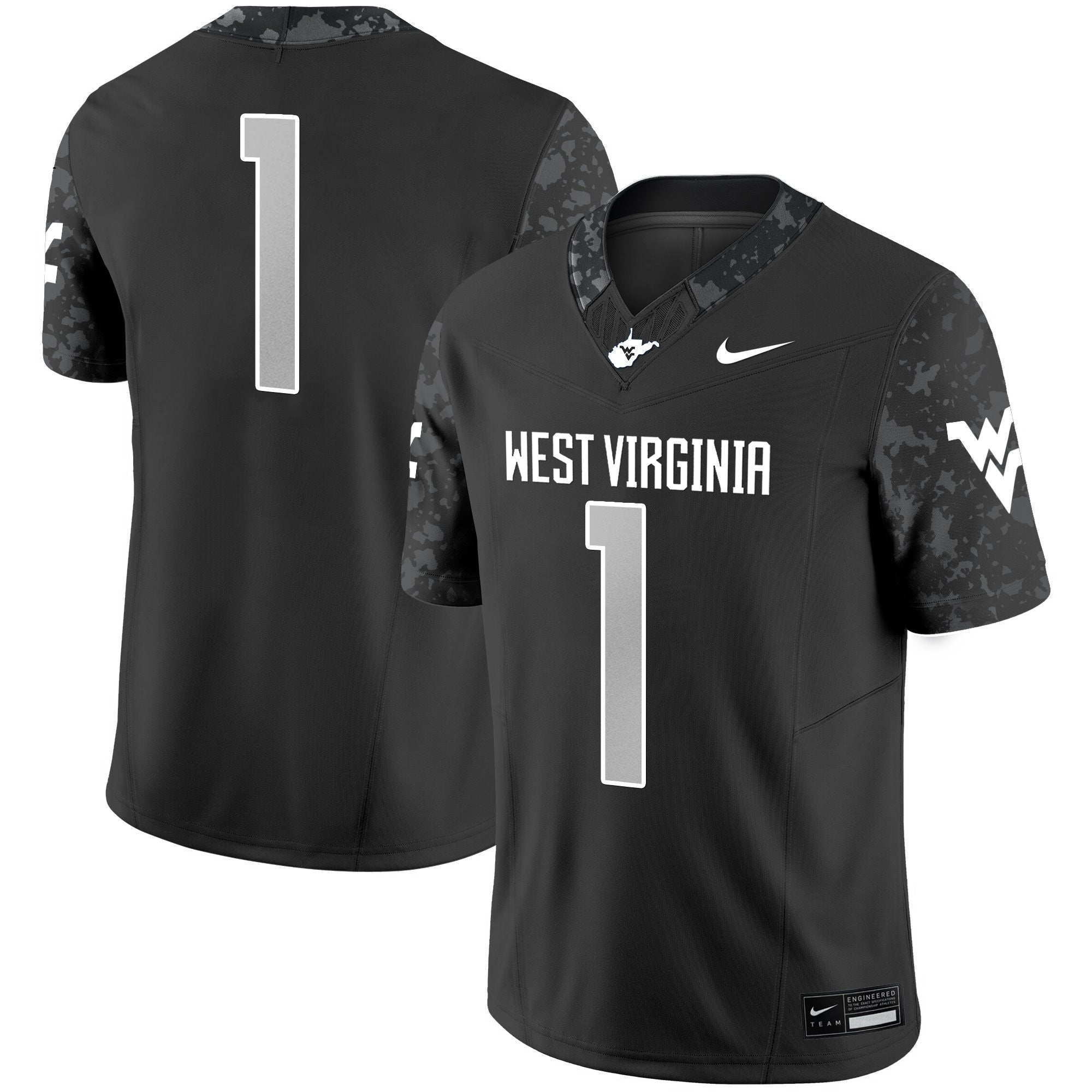 Women's West Virginia Mountaineers 2025 Vapor Limited Jersey - All Stitched