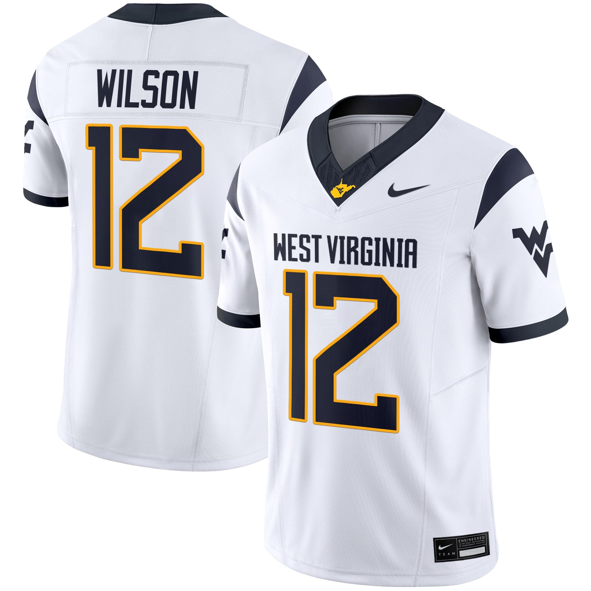 Women's West Virginia Mountaineers 2025 Vapor Limited Jersey - All Stitched