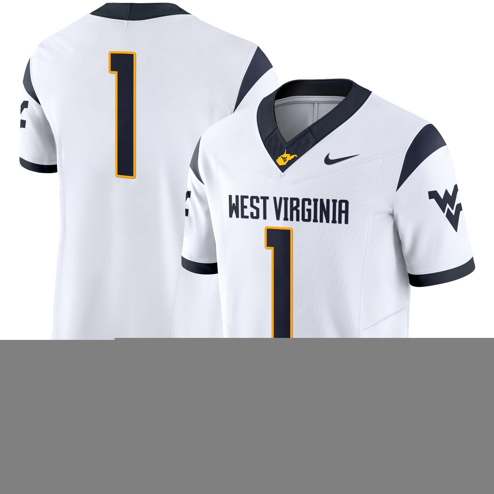 Women's West Virginia Mountaineers 2025 Vapor Limited Jersey - All Stitched