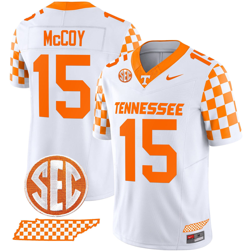 Men's Tennessee Volunteers 2024 Checkerboard Vapor Limited Jersey - All Stitched