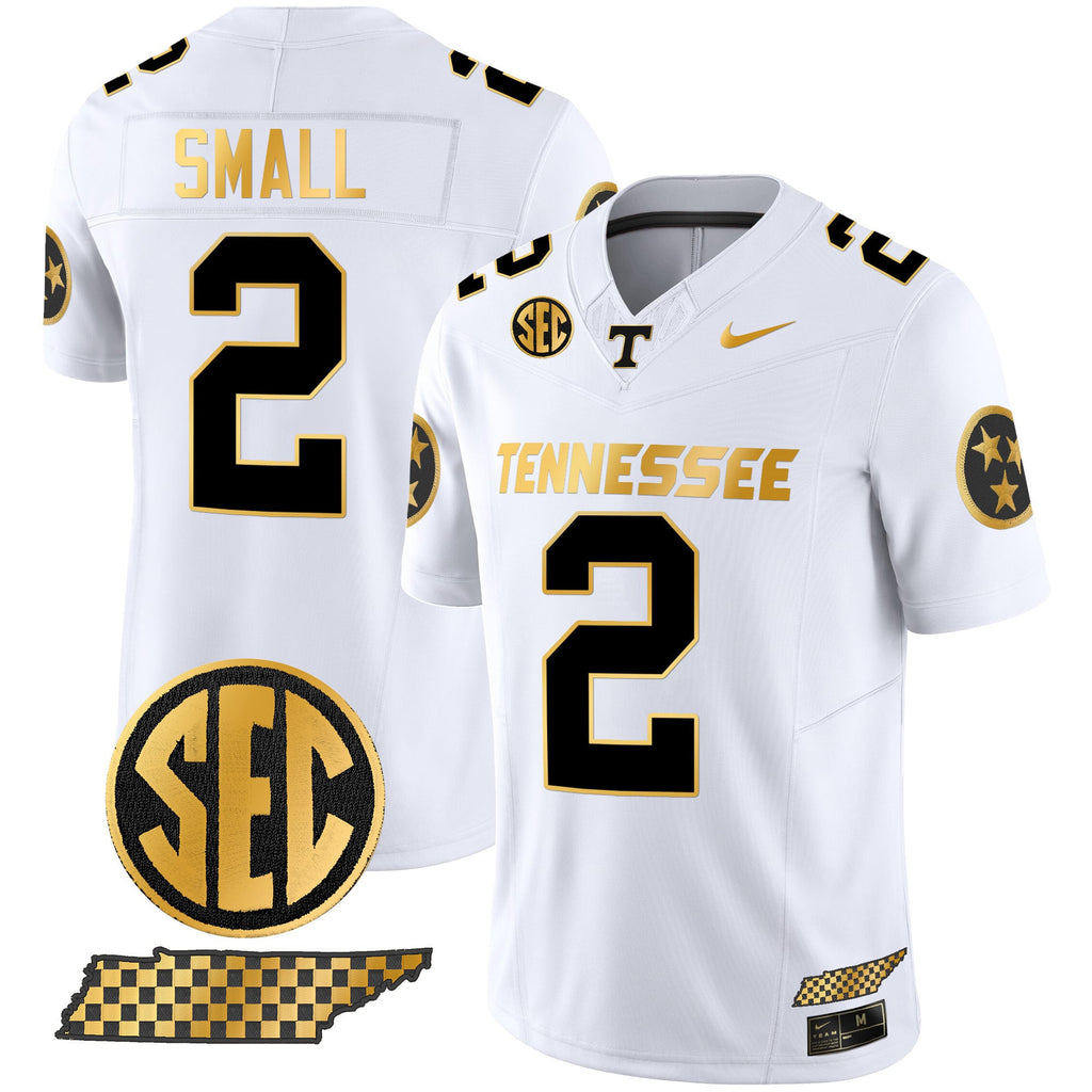 Men's Tennessee Volunteers 2024 Gold Vapor Premier Limited Jersey - All Stitched