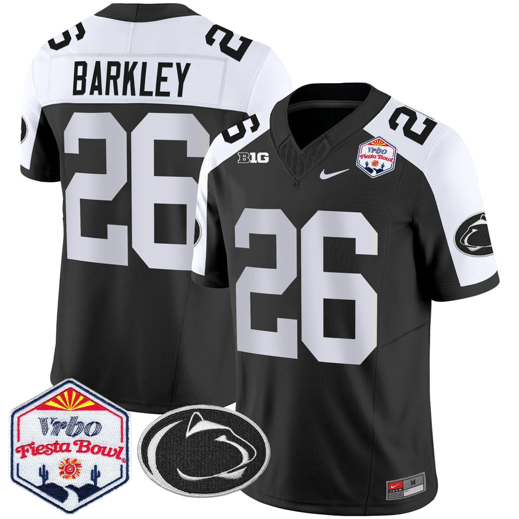 Men's Penn State Nittany Lions 2024 The Fiesta Bowl Patch Vapor Limited Jersey - All Stitched