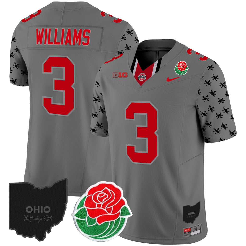 Men's Ohio State Buckeyes Rose Bowl Vapor Limited Jersey - All Stitched